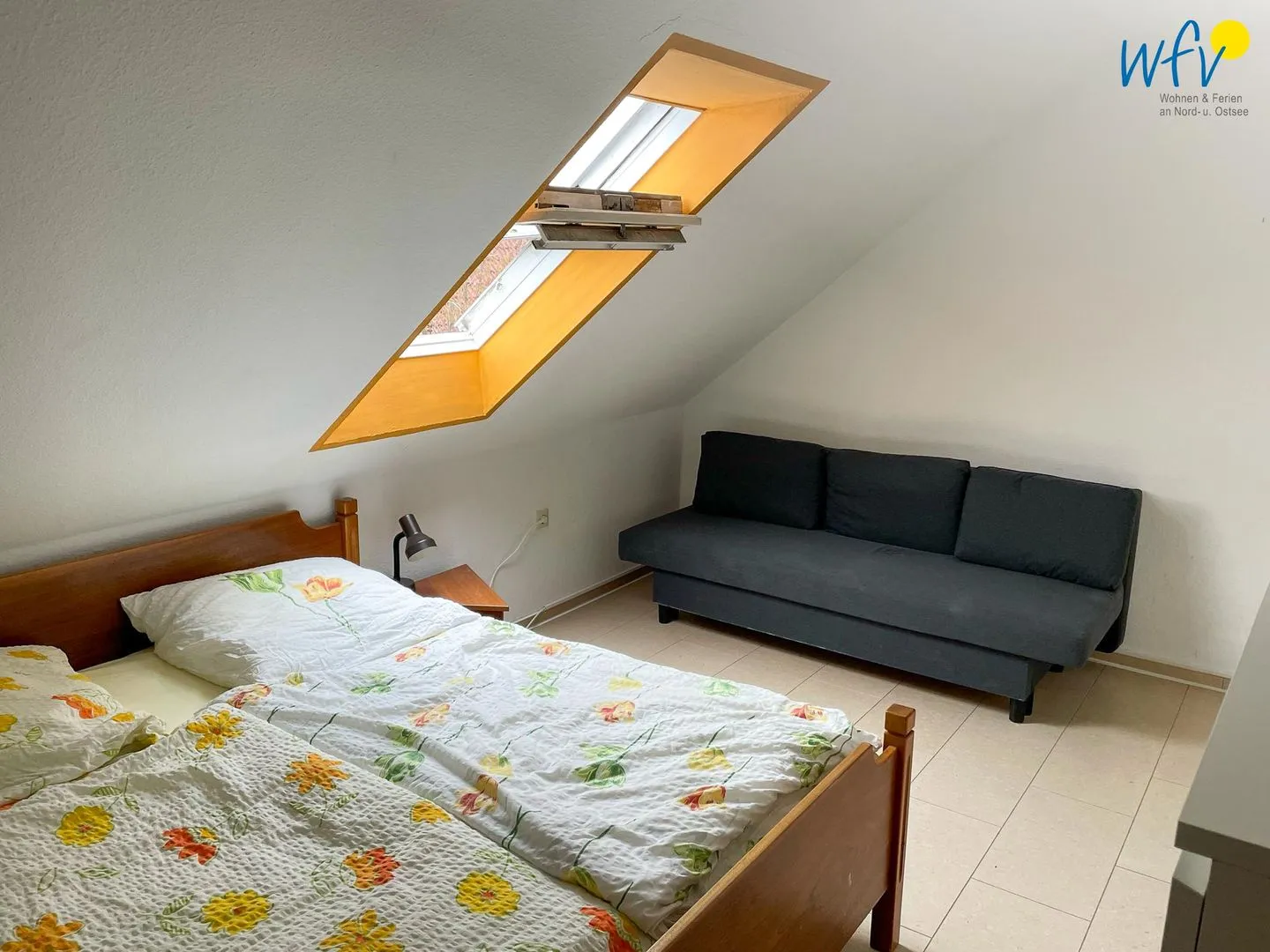 Süderhaus Ferienwohnung 9 Borkum - Schlafzimmer