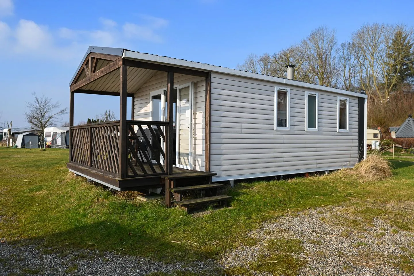 Ferienpark Süderstapel - Eiderlodge 3 Eider - Hauptansicht