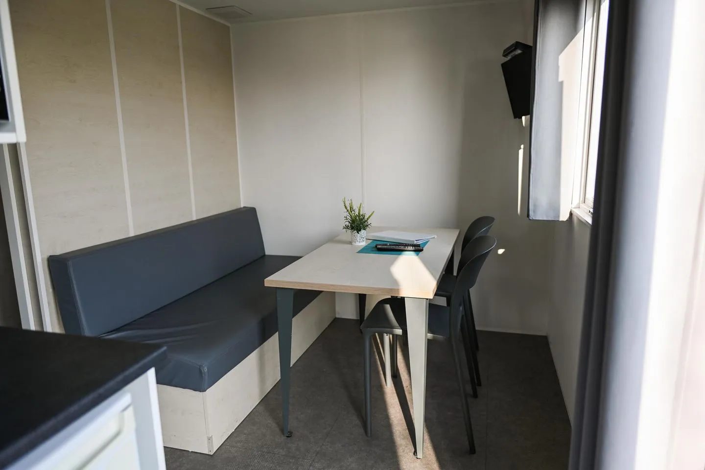 Ferienpark Süderstapel - Eidernest 1 Hundefreundlich Eider - Wohnzimmer