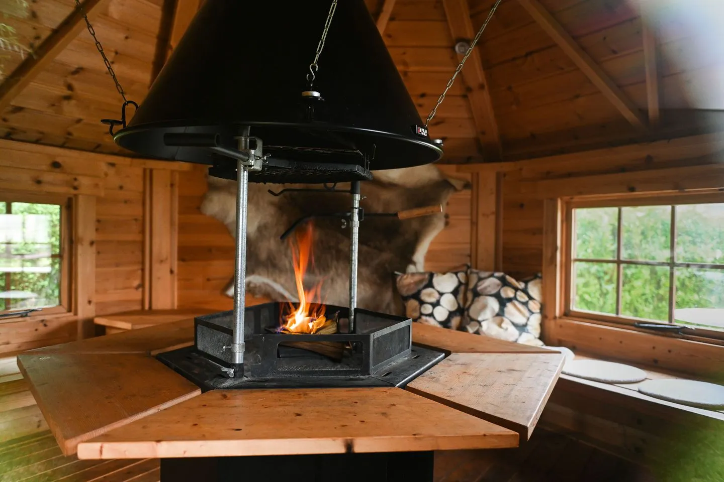 Ferienpark Süderstapel - Eiderlodge 2 Hundefreundlich Eider - Grill