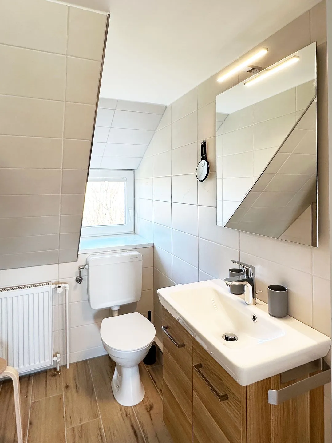 Haus Bräätlun Ferienwohnung Bräätlun 2 Norddorf auf Amrum - Badezimmer