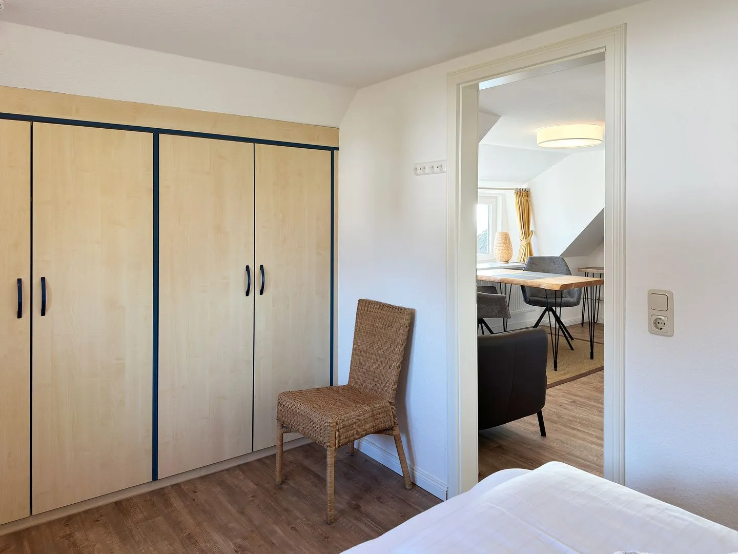 Haus Bräätlun Ferienwohnung Bräätlun 2 Norddorf auf Amrum - Schlafzimmer