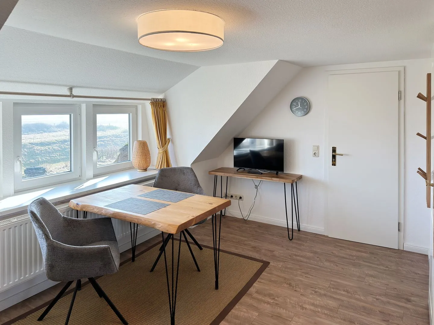 Haus Bräätlun Ferienwohnung Bräätlun 2 Norddorf auf Amrum - Wohnzimmer