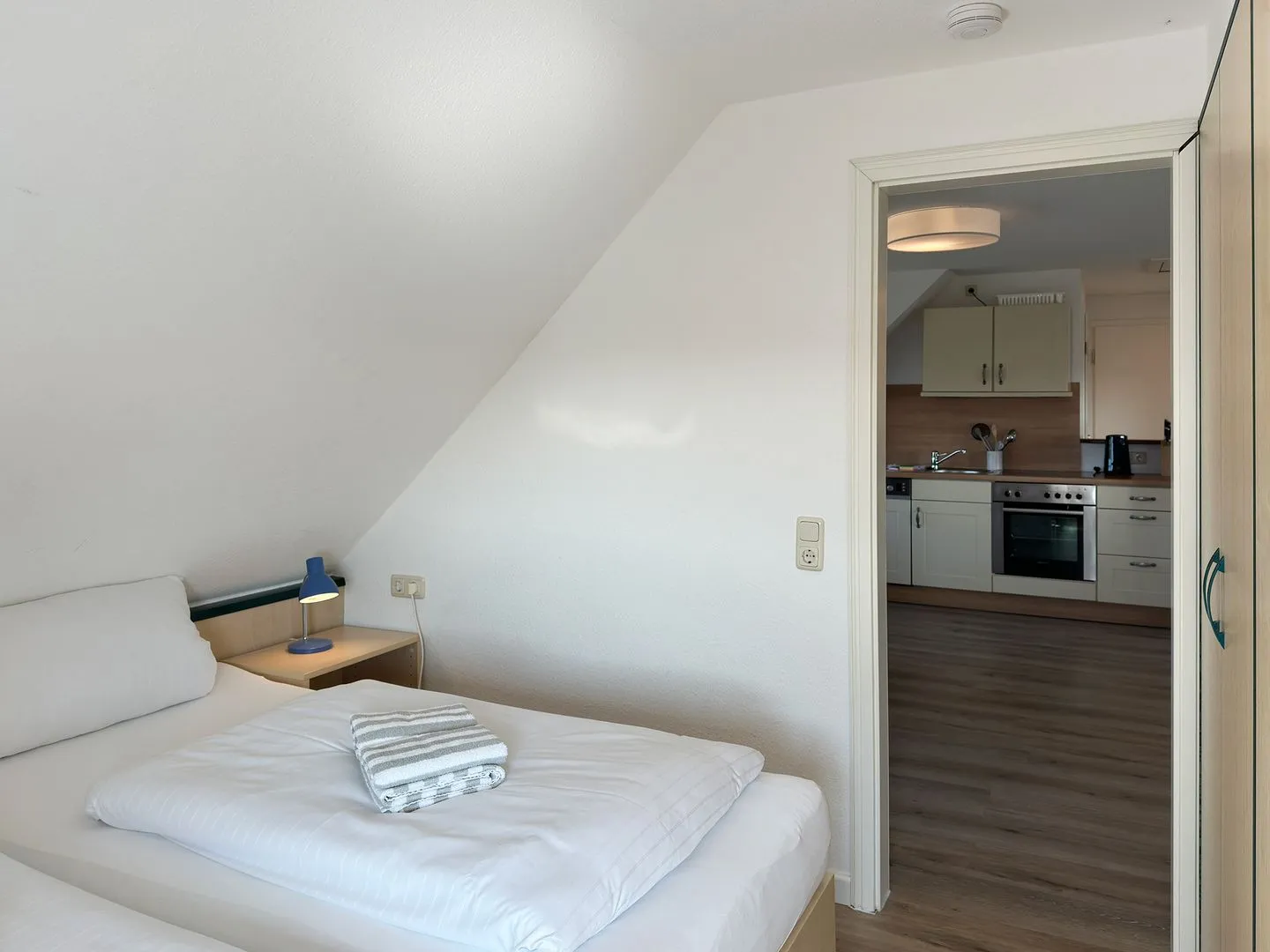 Haus Bräätlun Ferienwohnung Bräätlun 3 Norddorf auf Amrum - Schlafzimmer