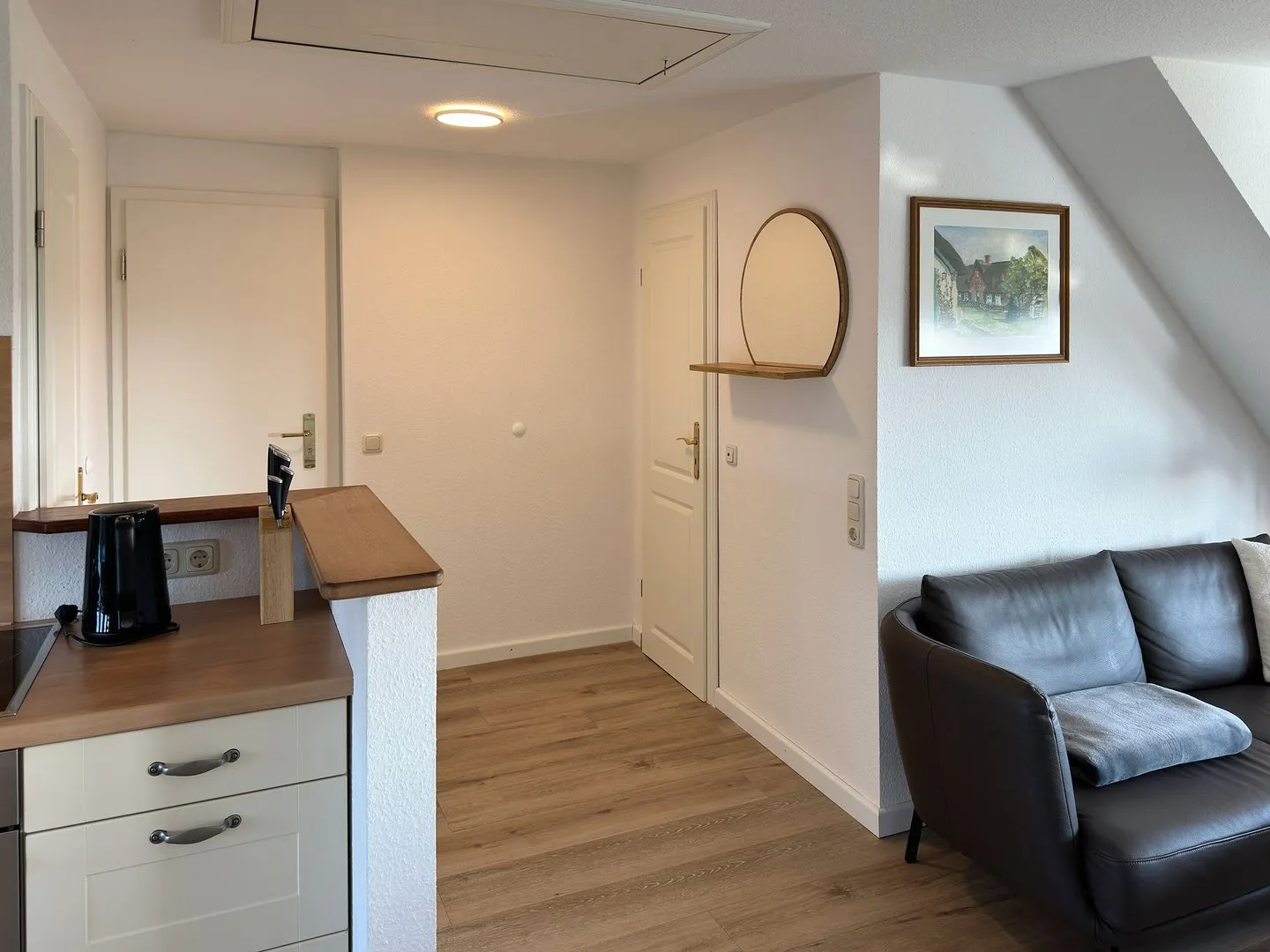 Haus Bräätlun Ferienwohnung Bräätlun 3 Norddorf auf Amrum - Wohnzimmer