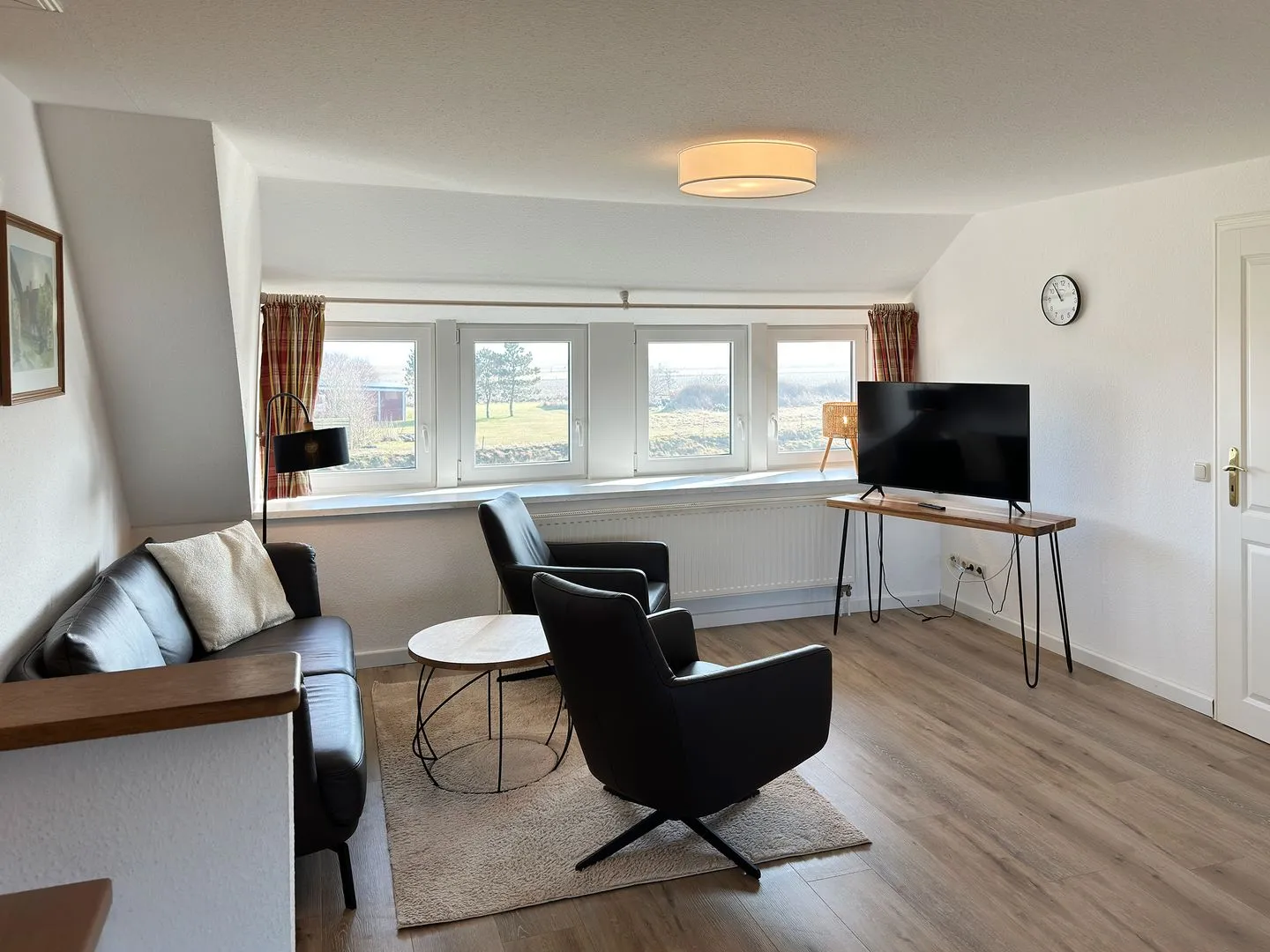 Haus Bräätlun Ferienwohnung Bräätlun 3 Norddorf auf Amrum - Wohnzimmer