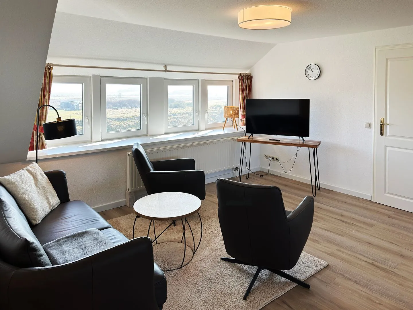 Haus Bräätlun Ferienwohnung Bräätlun 3 Norddorf auf Amrum - Wohnzimmer