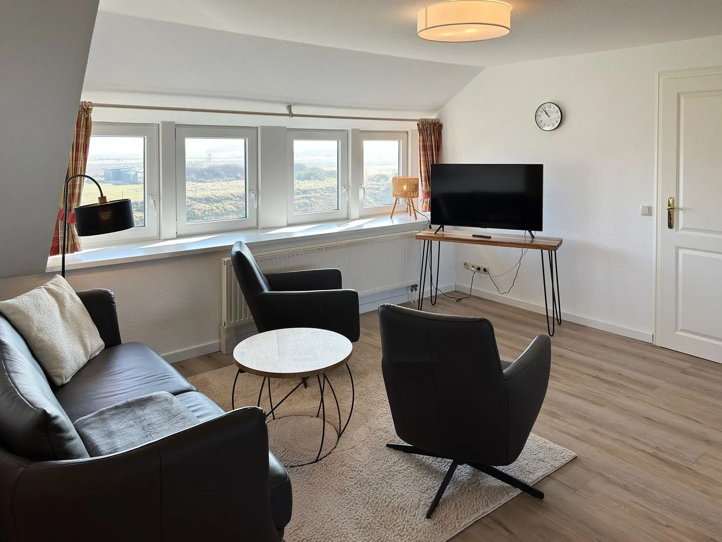 Haus Bräätlun Ferienwohnung Bräätlun 3 Norddorf auf Amrum - Wohnzimmer