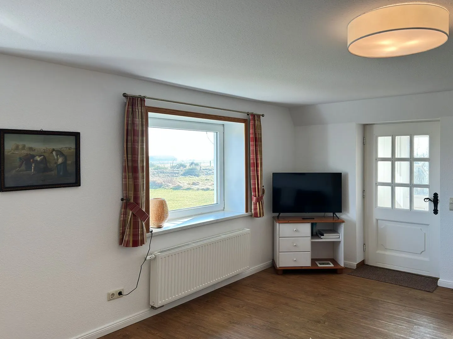 Haus Bräätlun Ferienwohnung Bräätlun 4 Norddorf auf Amrum - Wohnzimmer