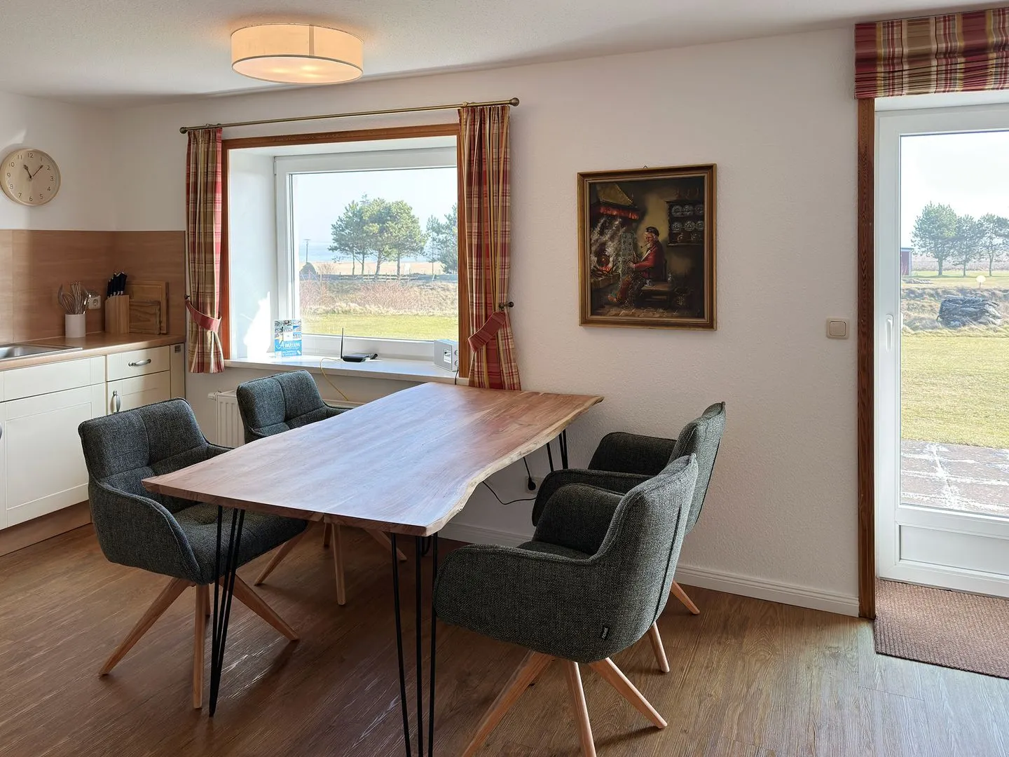 Haus Bräätlun Ferienwohnung Bräätlun 4 Norddorf auf Amrum - Wohnzimmer