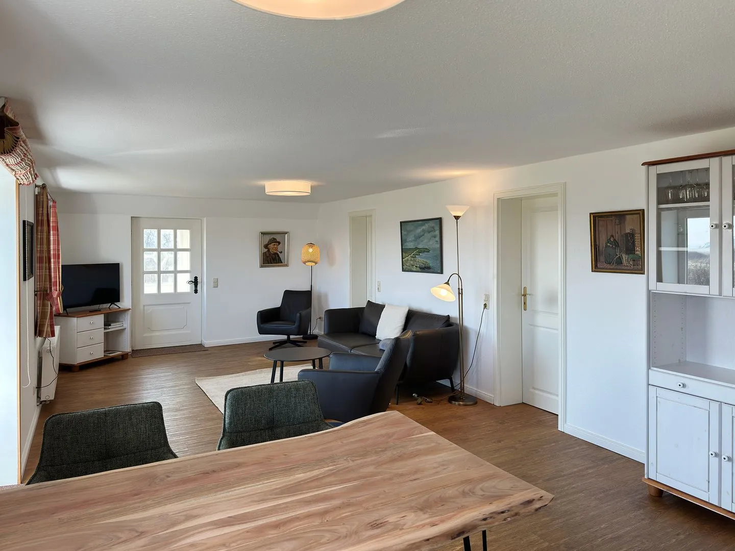 Haus Bräätlun Ferienwohnung Bräätlun 4 Norddorf auf Amrum - Wohnzimmer