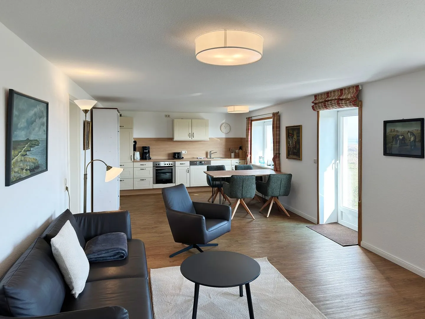 Haus Bräätlun Ferienwohnung Bräätlun 4 Norddorf auf Amrum - Wohnzimmer