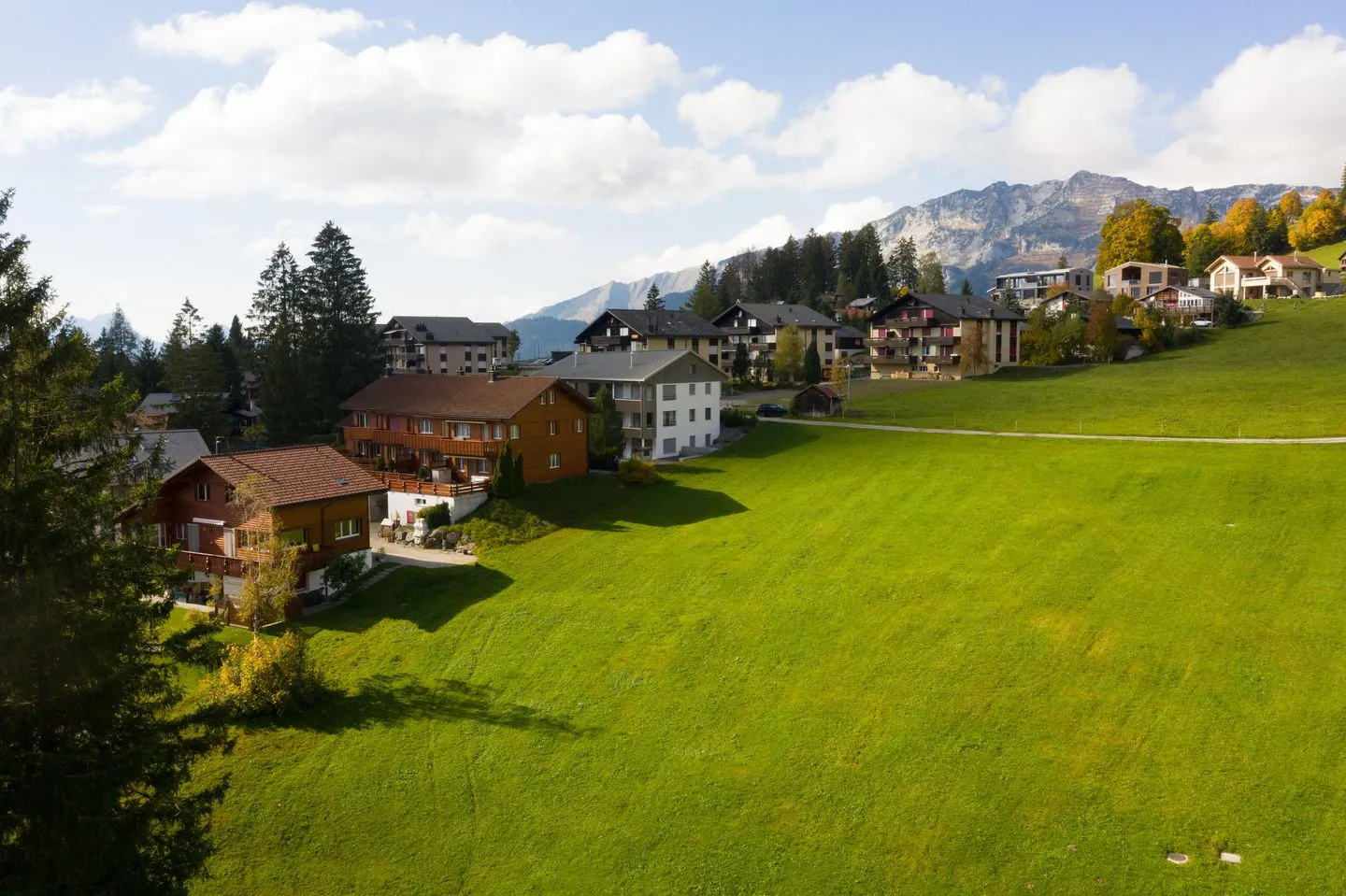 Ferienhaus Bergblick Arvenbüel - Landschaft