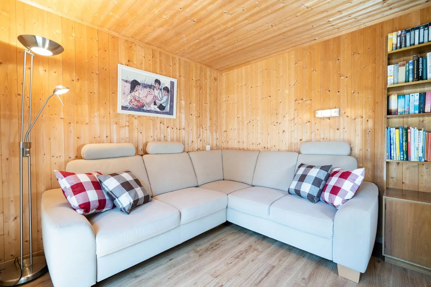 Chalet Chapfwald Arvenbüel - Wohnzimmer