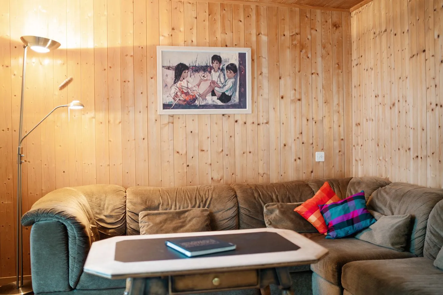 Chalet Chapfwald Arvenbüel - Wohnzimmer