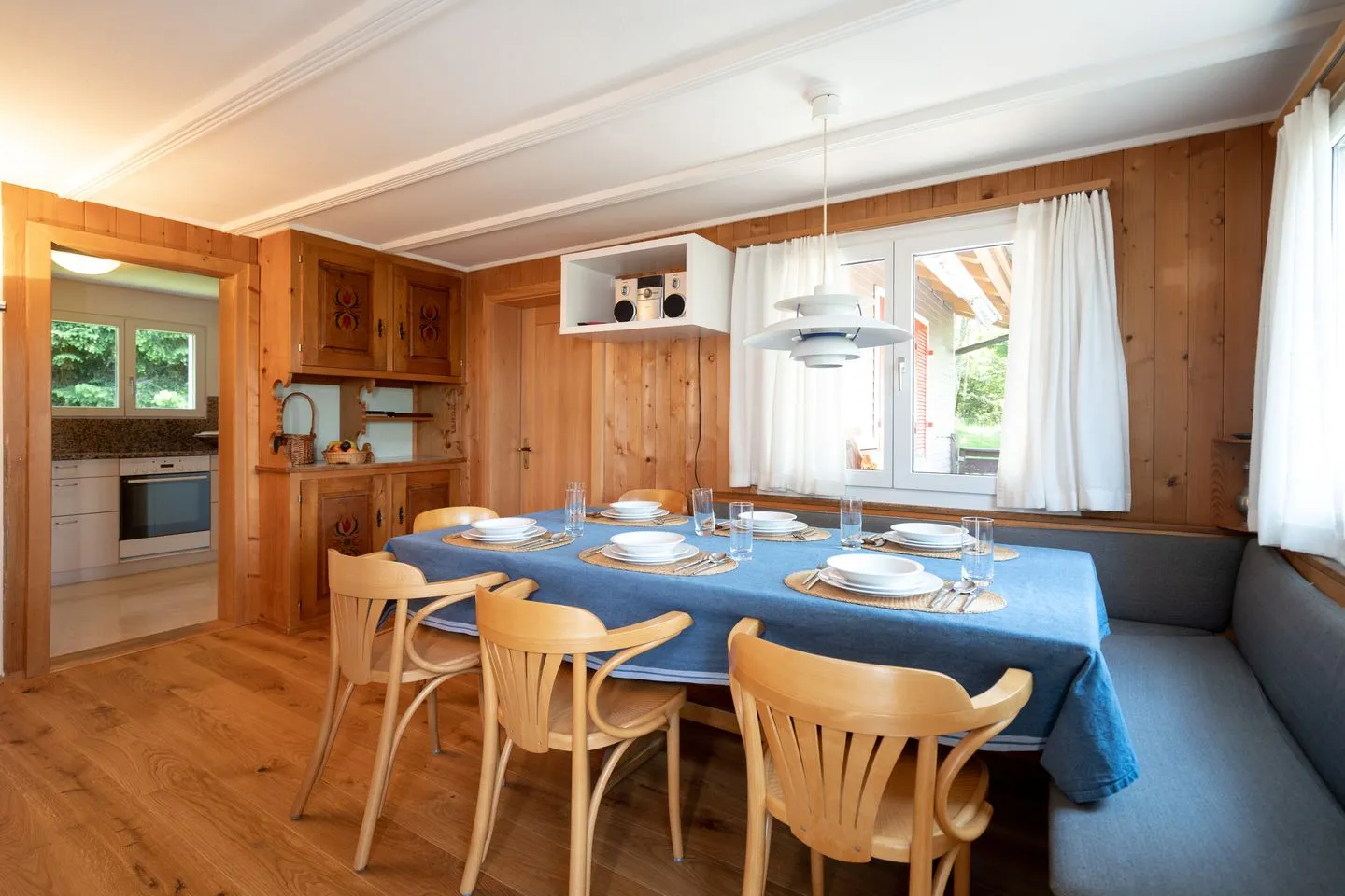 Chalet Sönderli Arvenbüel - Wohnzimmer