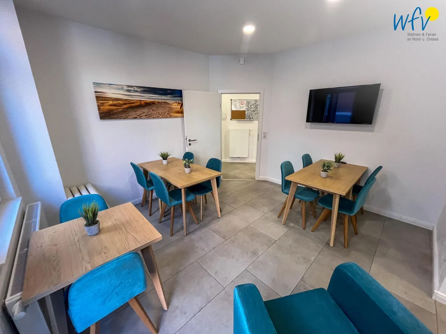Haus Antina Zimmer 1 Borkum - Gemeinschaftsküche