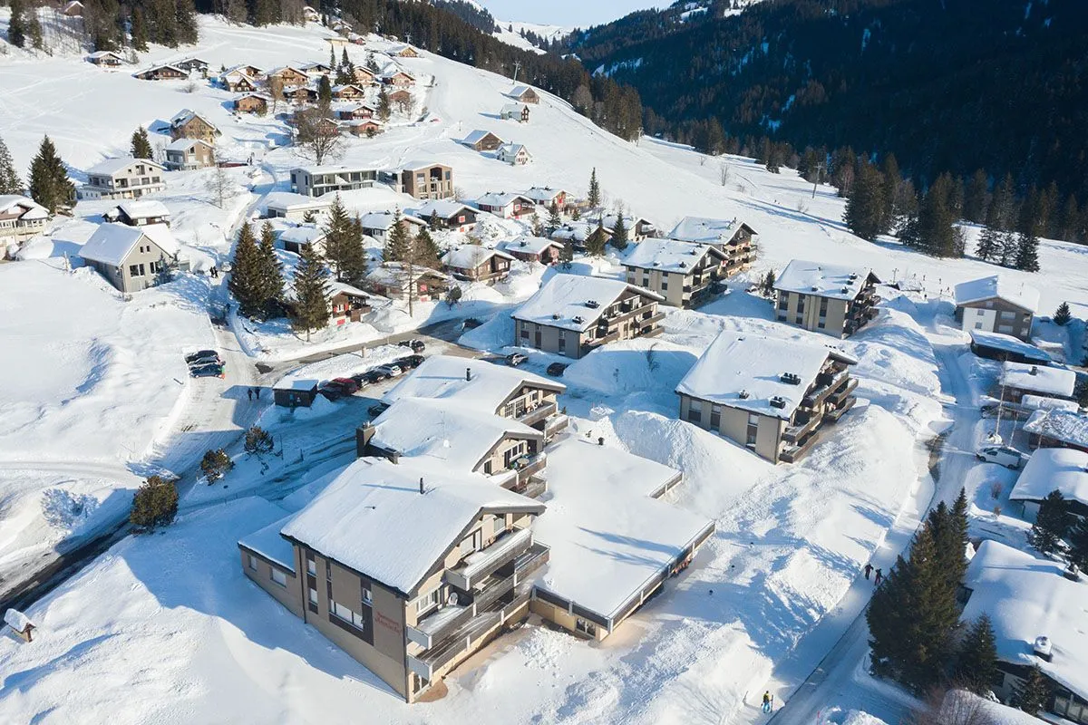 Apartment Kaiser Arvenbüel - Vogelperspektive