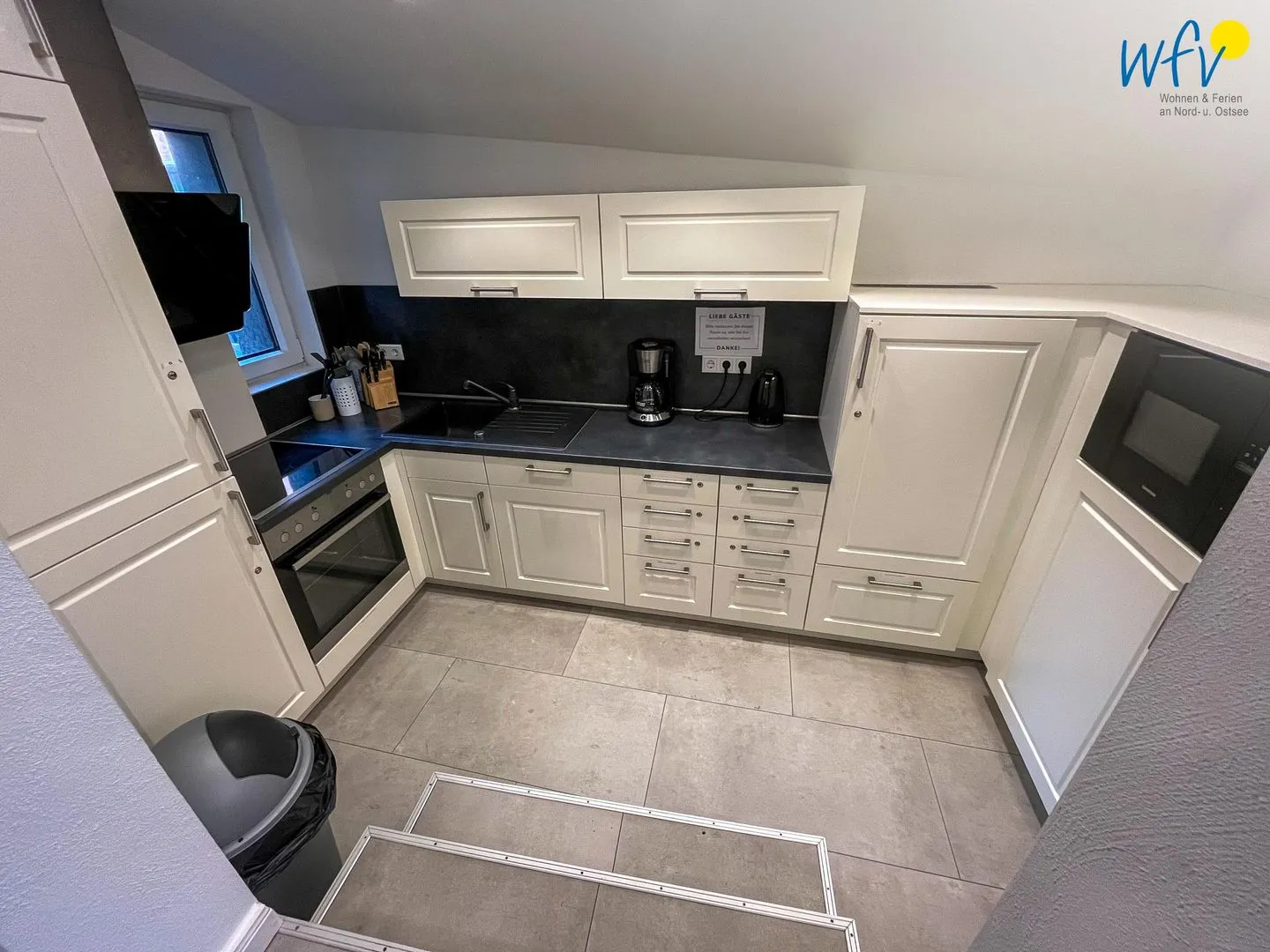 Haus Antina Zimmer 6 Borkum - Gemeinschaftsküche