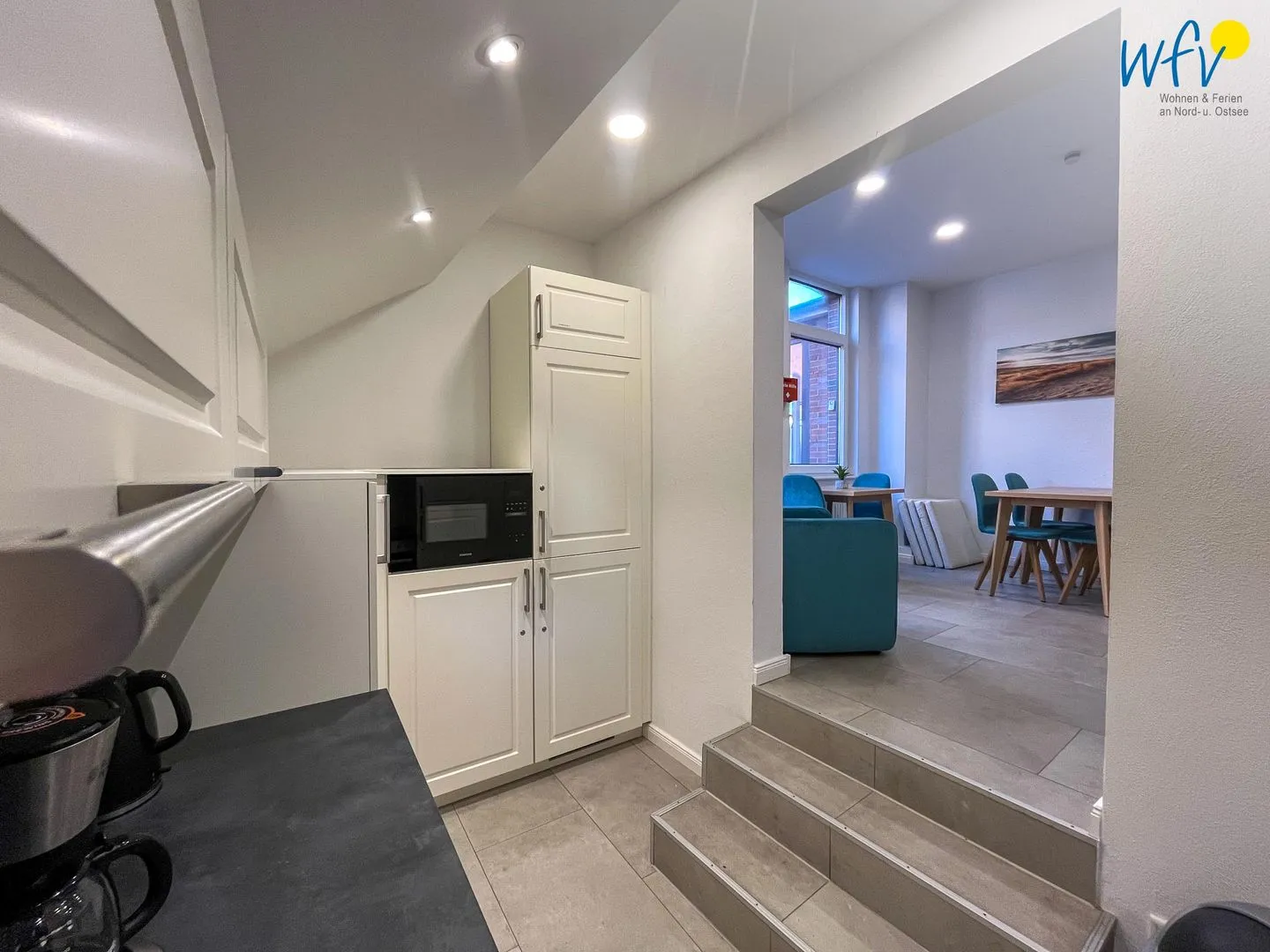 Haus Antina Zimmer 6 Borkum - Gemeinschaftsküche
