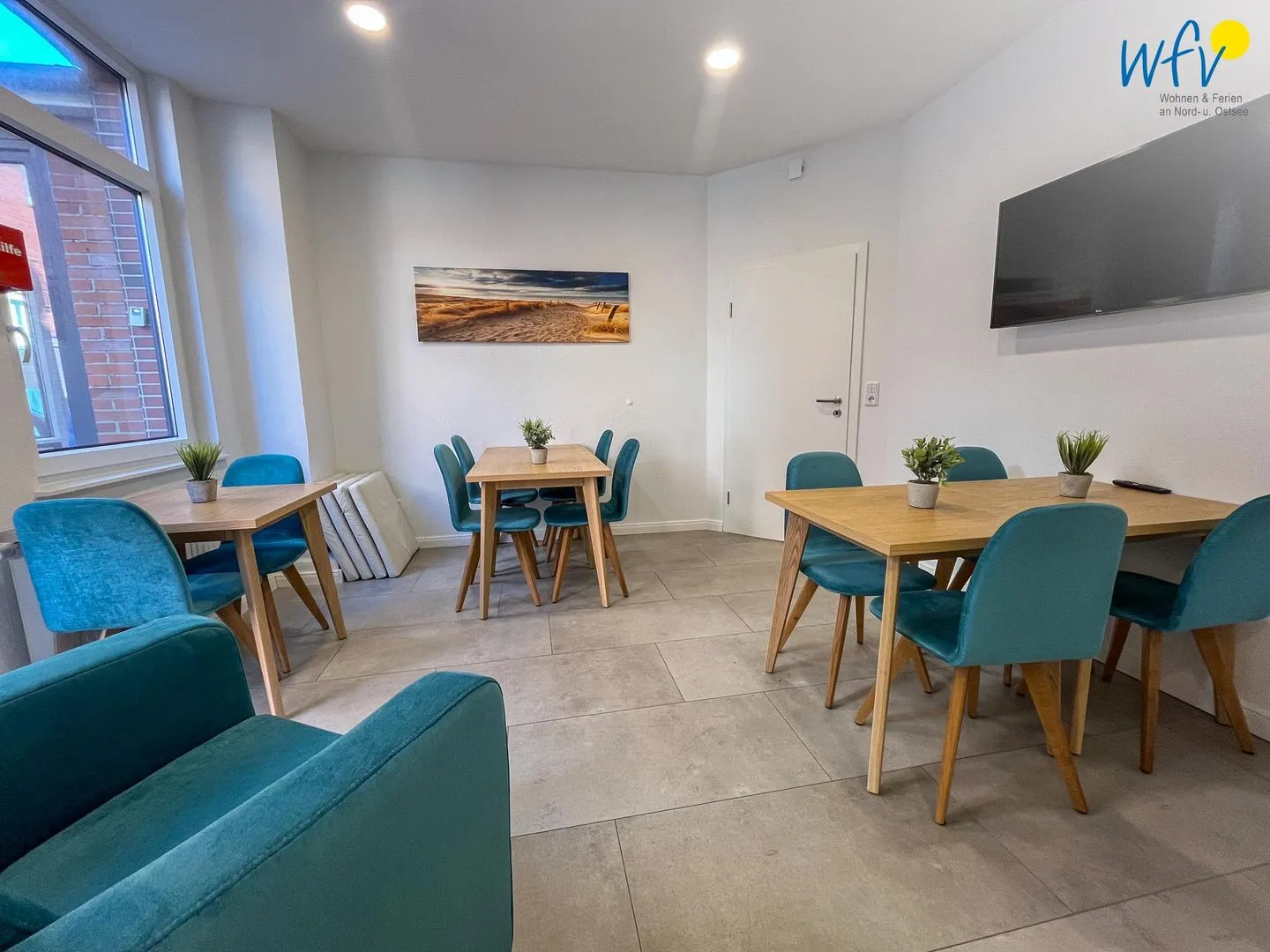 Haus Antina Zimmer 6 Borkum - Gemeinschaftsküche