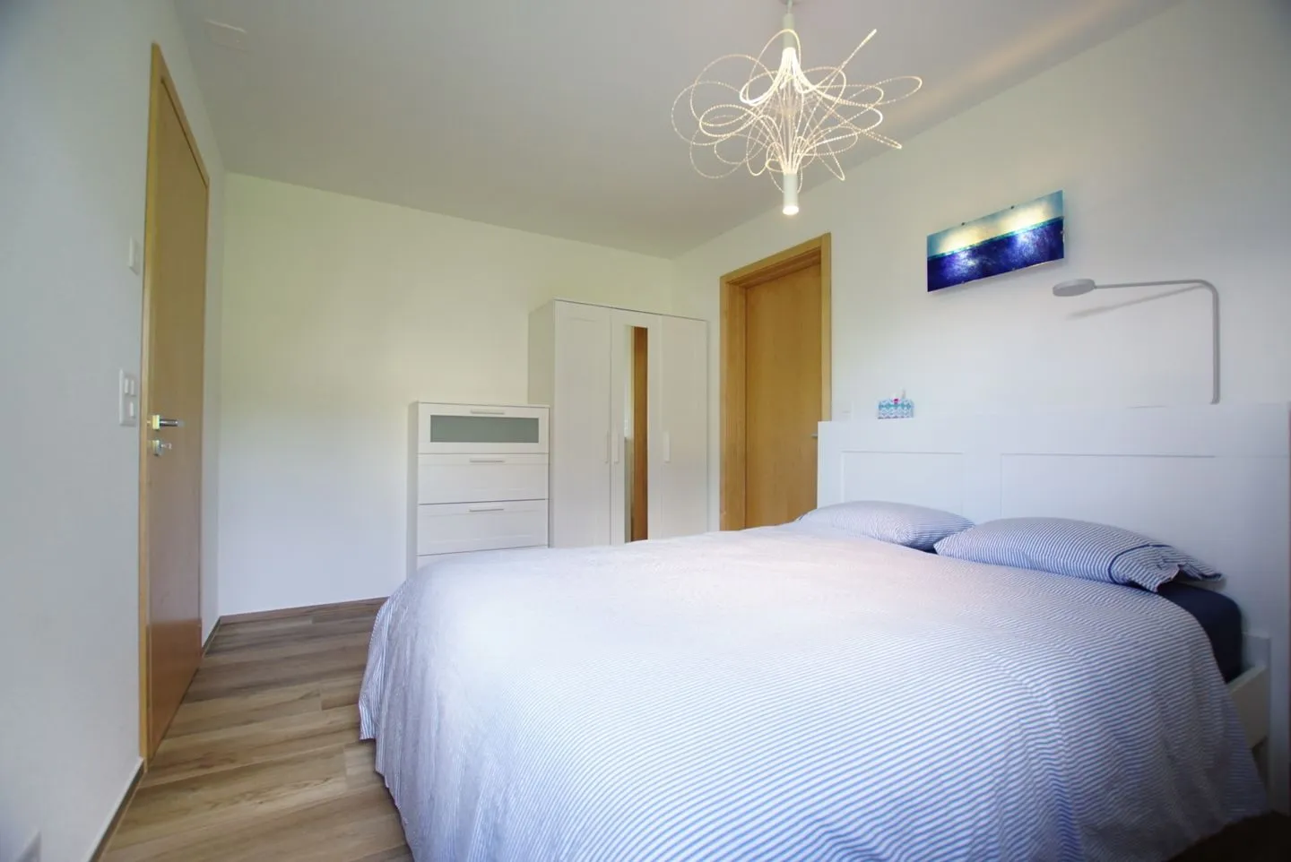 Apartment Bijou am Bach Amden - Schlafzimmer