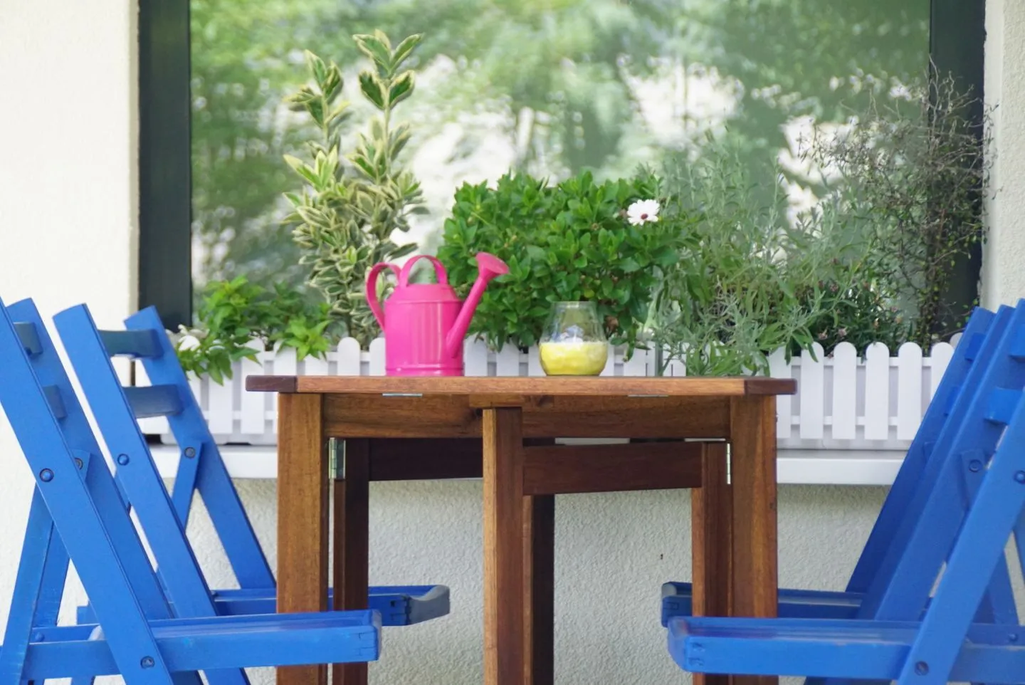 Apartment Bijou am Bach Amden - Terrasse