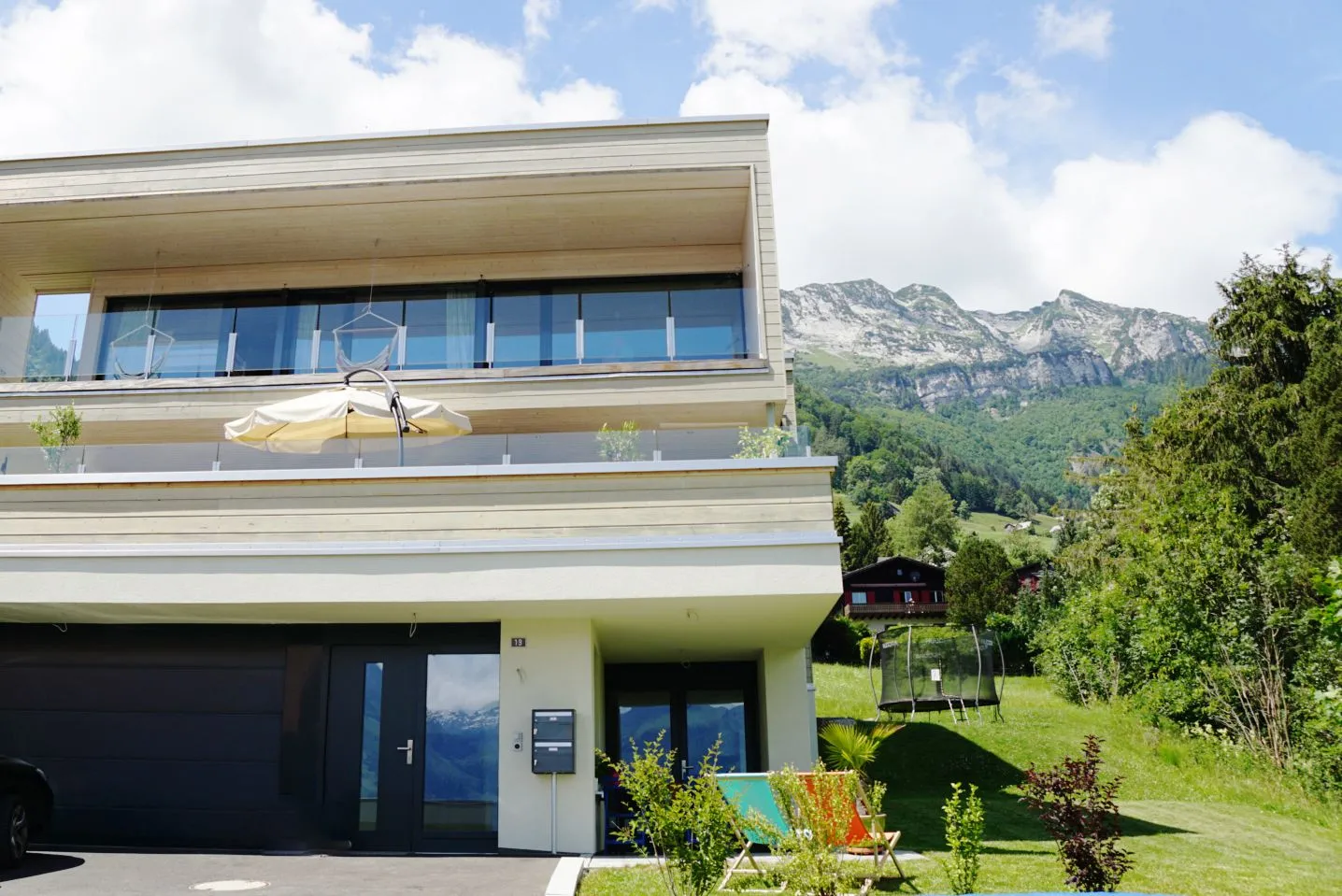 Apartment Bijou am Bach Amden - Hauptansicht