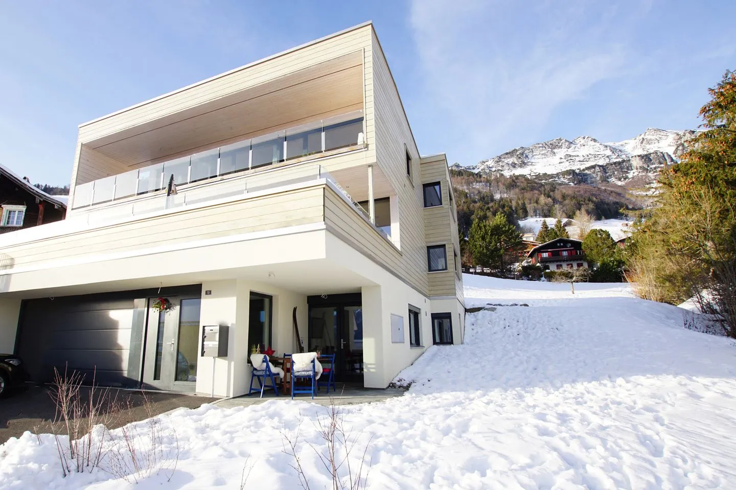 Apartment Bijou am Bach Amden - Hauptansicht