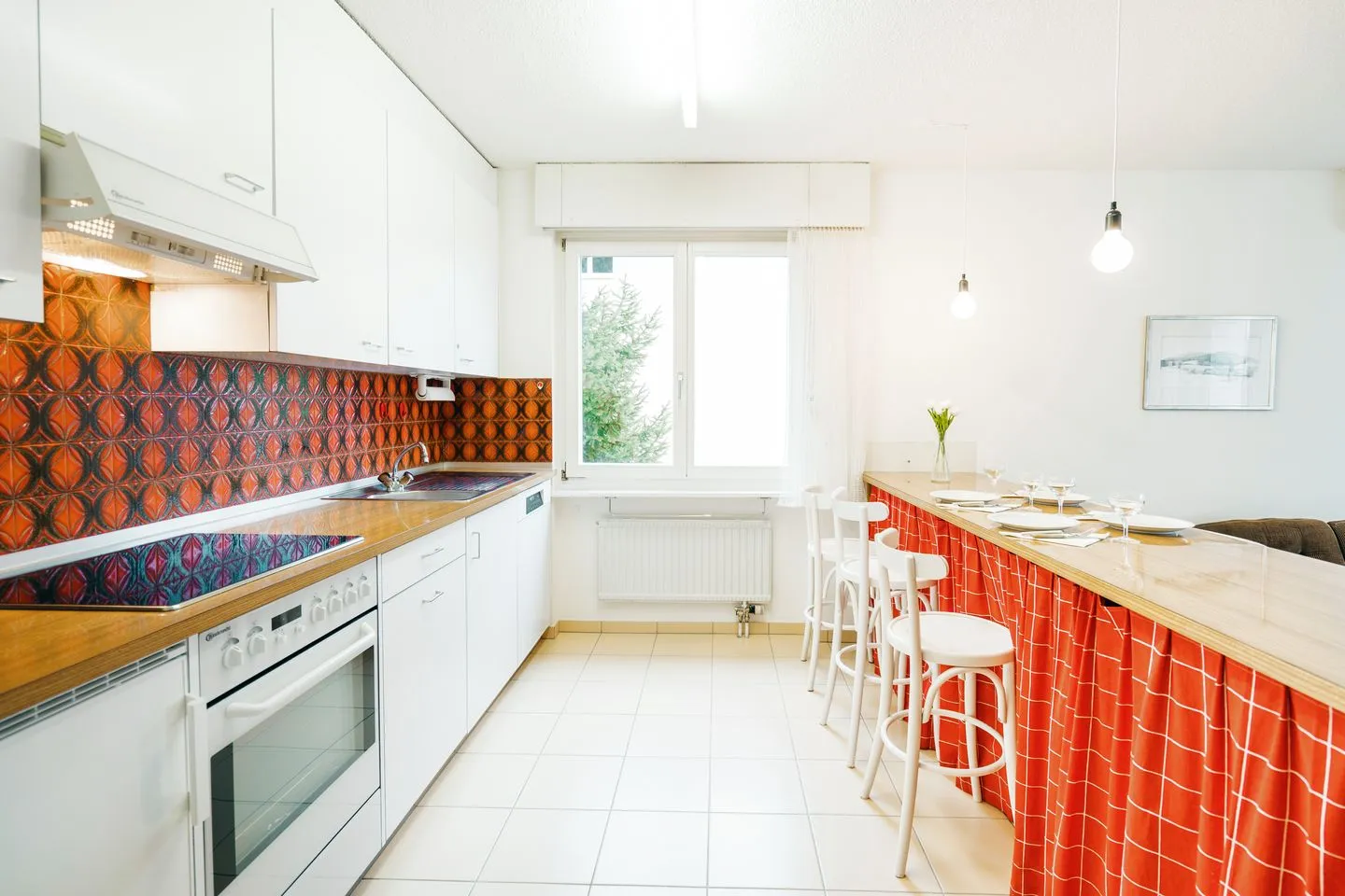 Apartment Morgensonne Amden - Küche / Küchenzeile