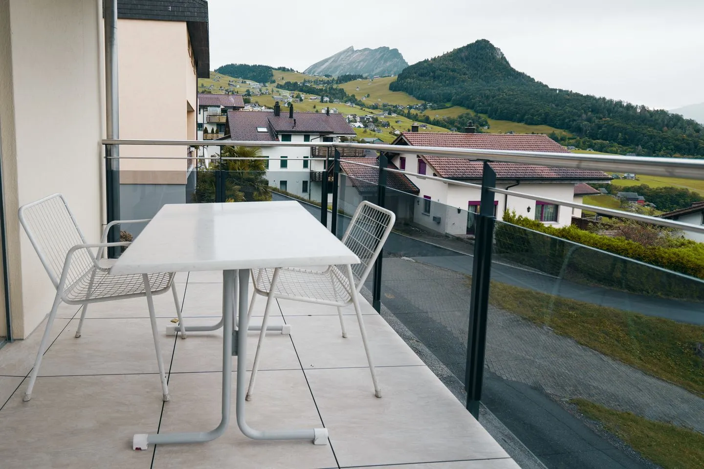 Apartment Morgensonne Amden - Balkon