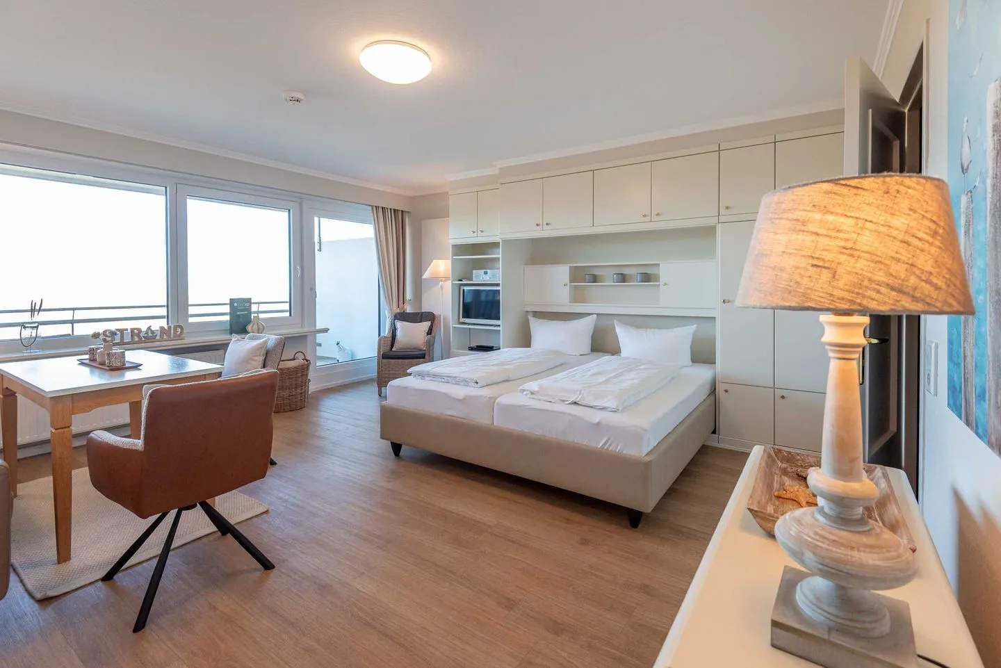 Meerblick - Logenplatz 22 Wenningstedt - Wohnzimmer
