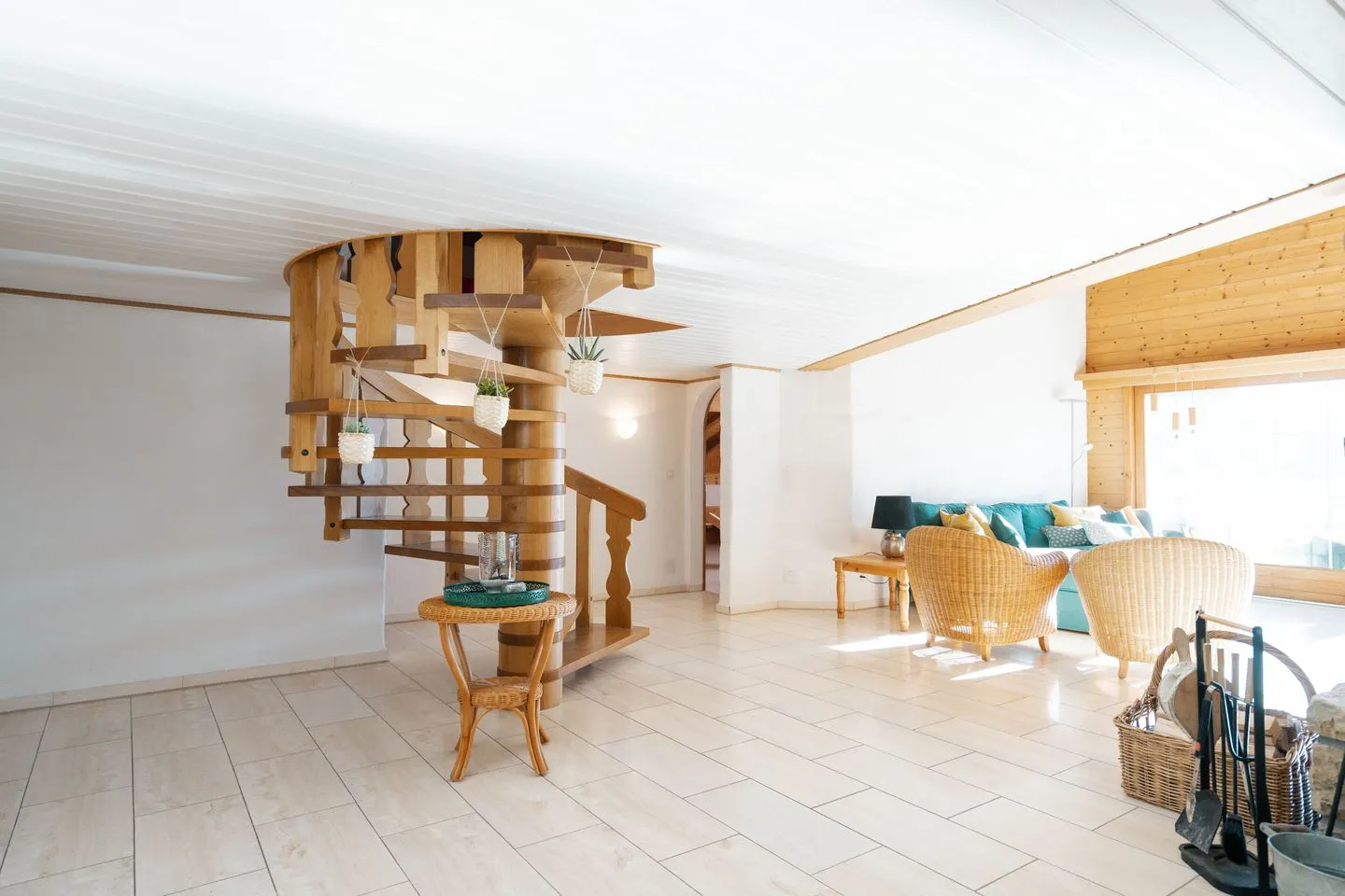 Apartment zum Leist Arvenbüel - Wohnzimmer