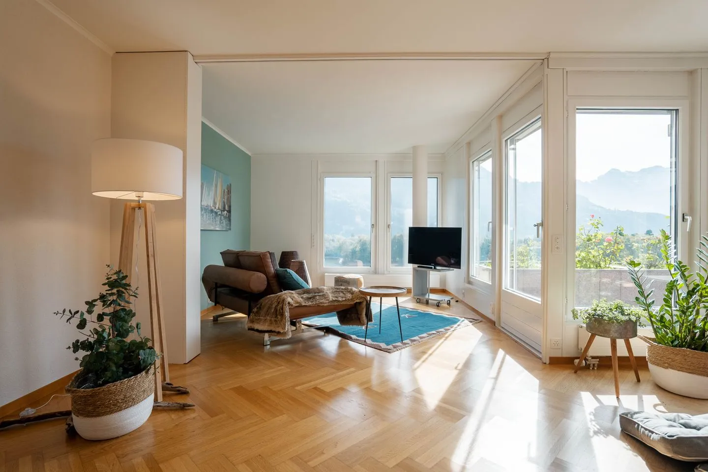 Apartment Mariahalden Weesen - Wohnzimmer
