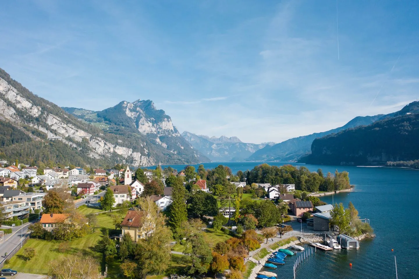 Apartment Mariahalden Weesen - Landschaft