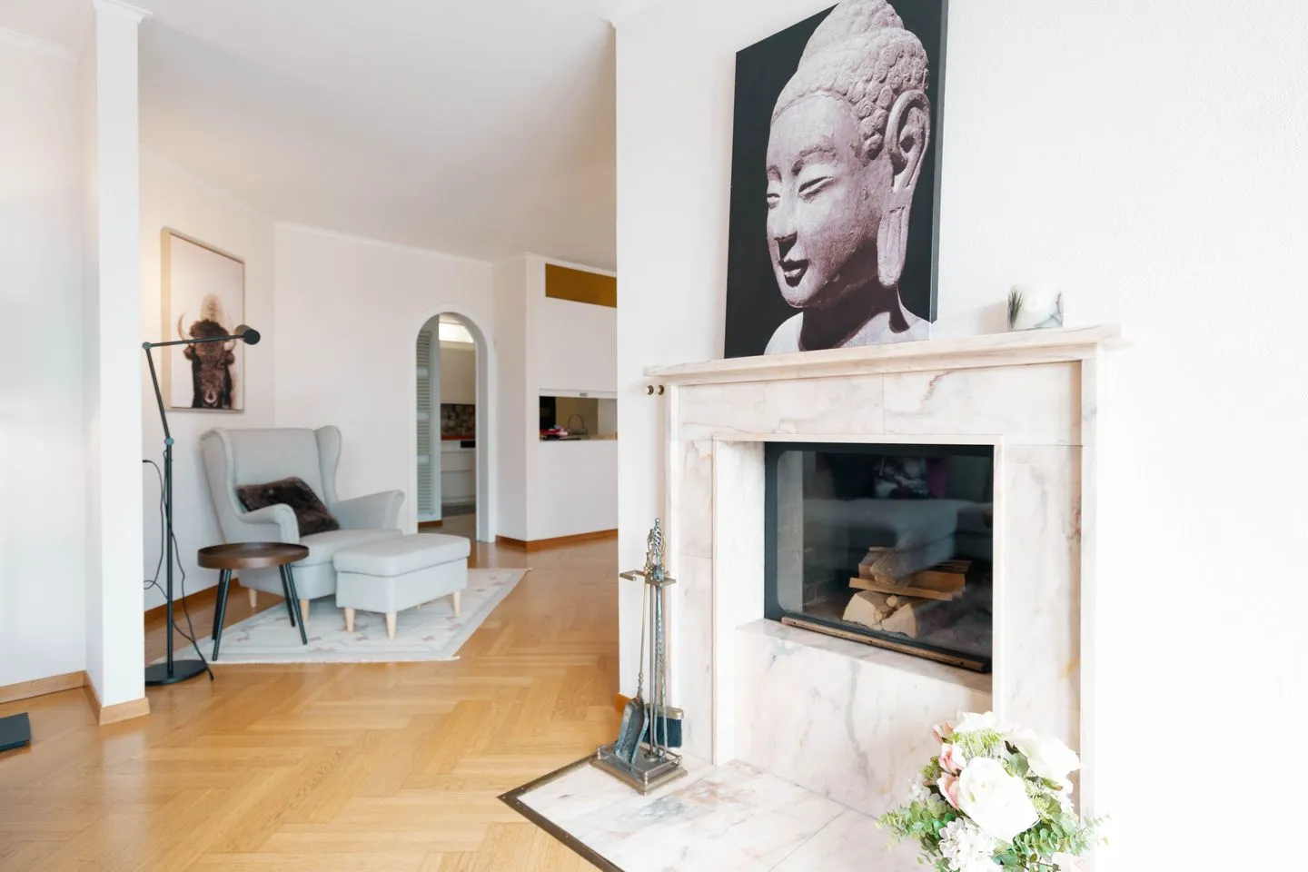 Apartment Mariahalden Weesen - Wohnzimmer