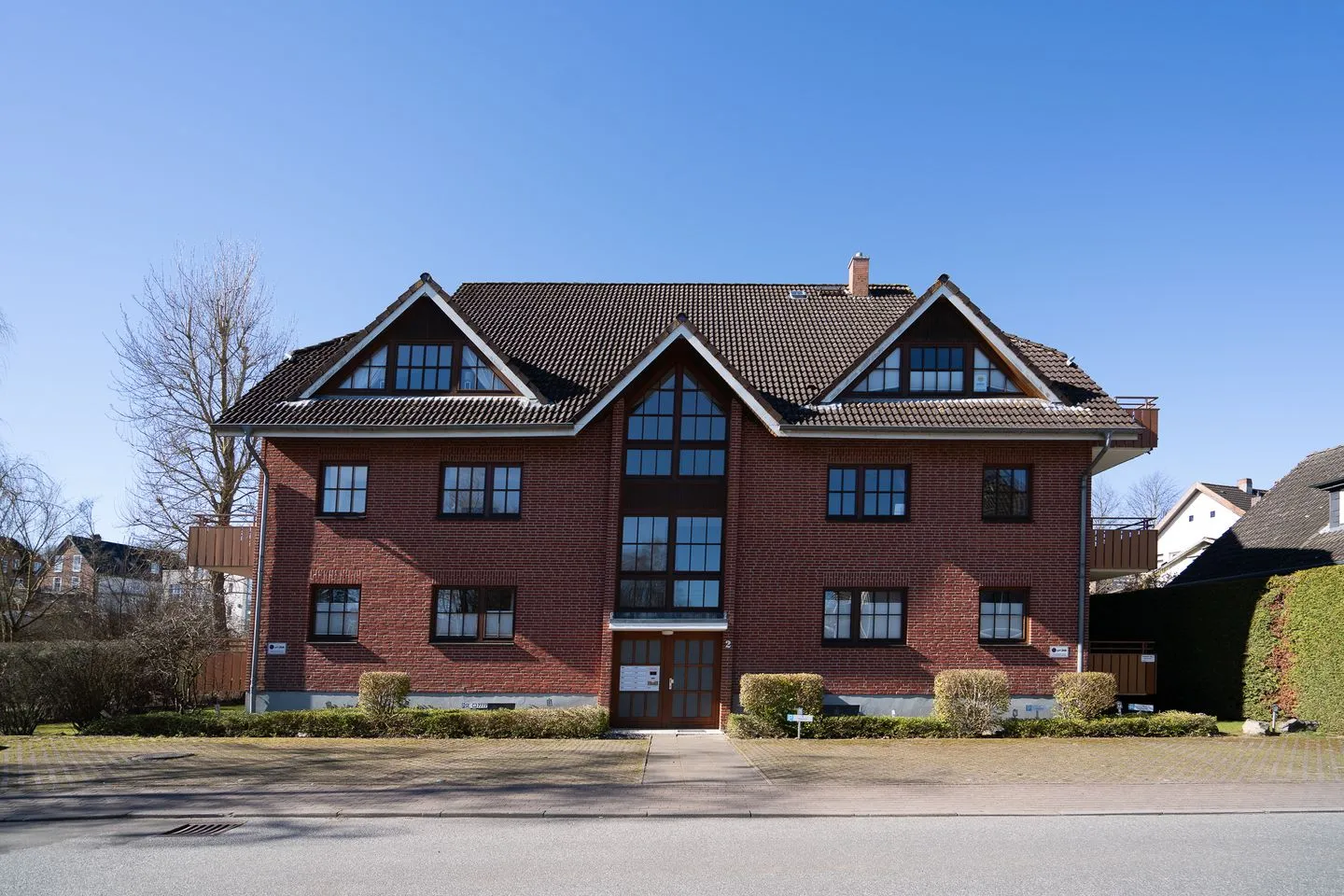 Ferienwohnung "Haus am Kurpark App. 11" Scharbeutz - Gebäude