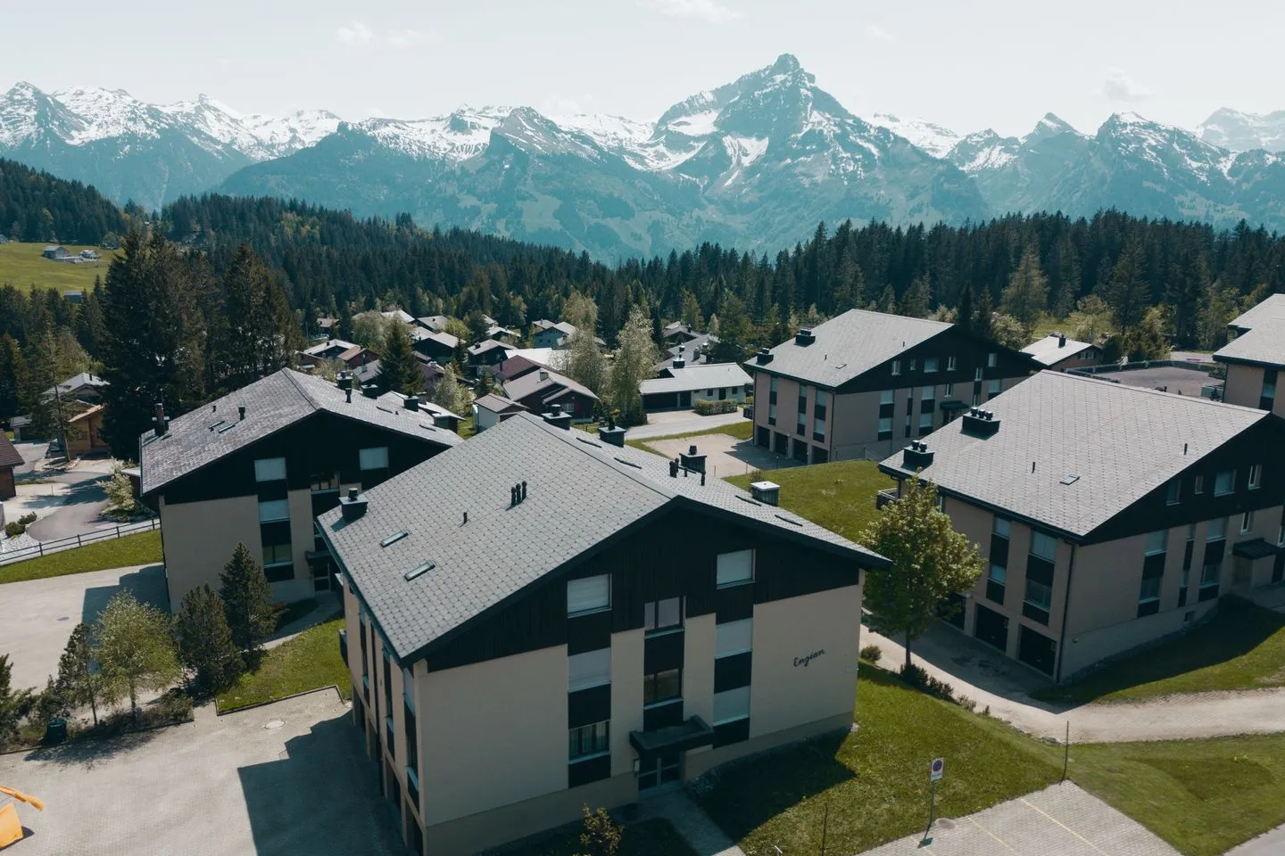 Apartment Bischofberger D22 Arvenbüel - Vogelperspektive