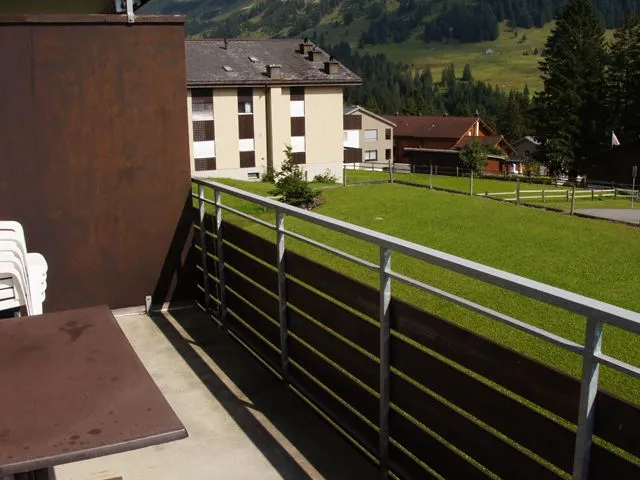 Apartment Bischofberger D22 Arvenbüel - Balkon