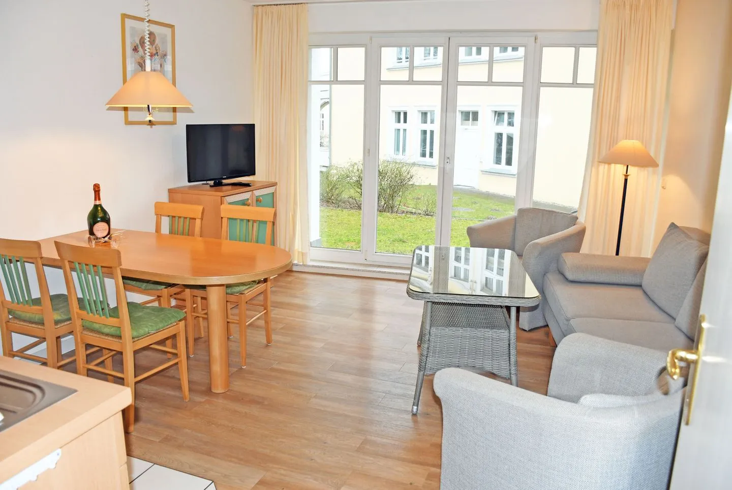 Villa Granitz 22 - Wohnzimmer