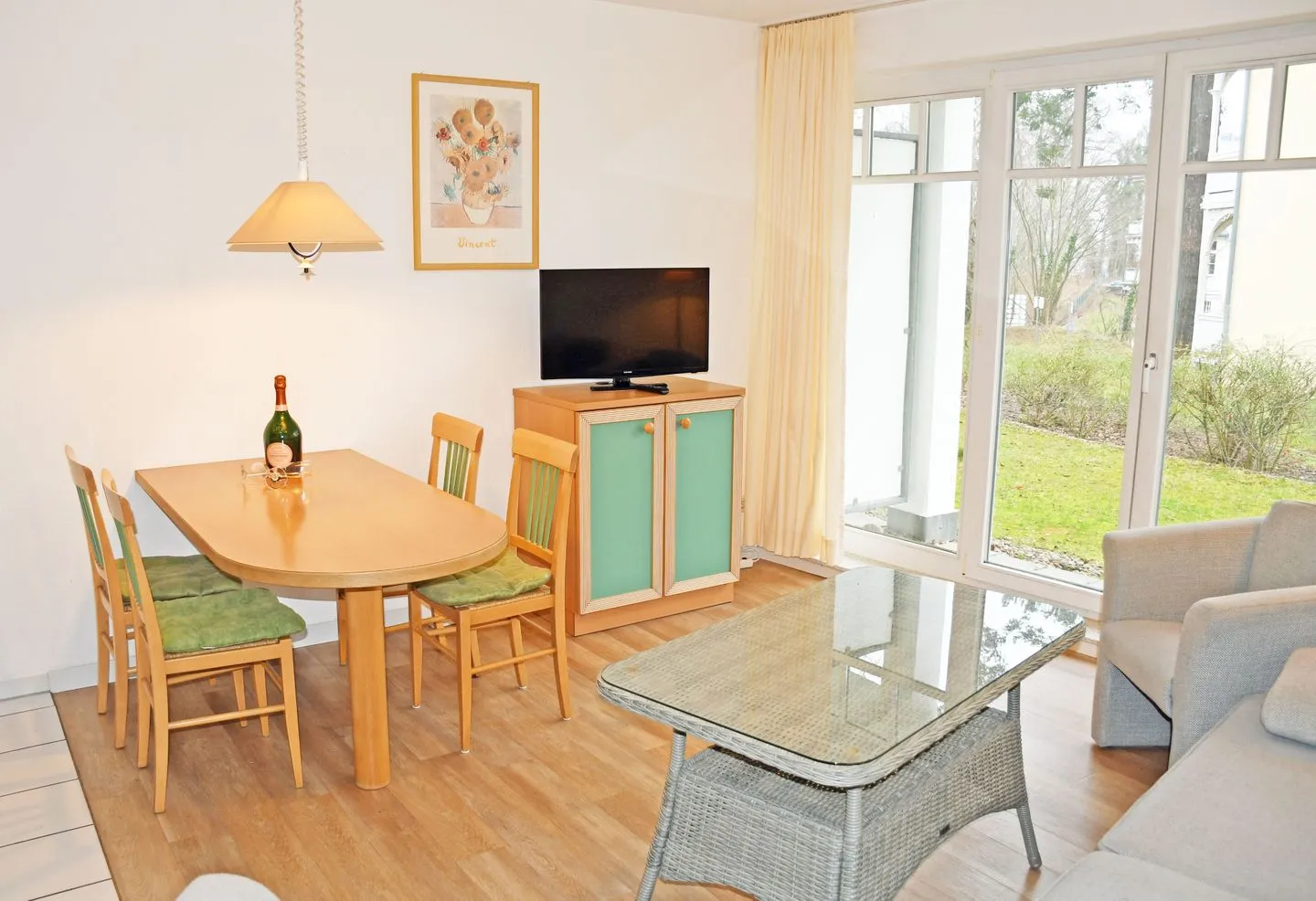 Villa Granitz 22 - Wohnzimmer