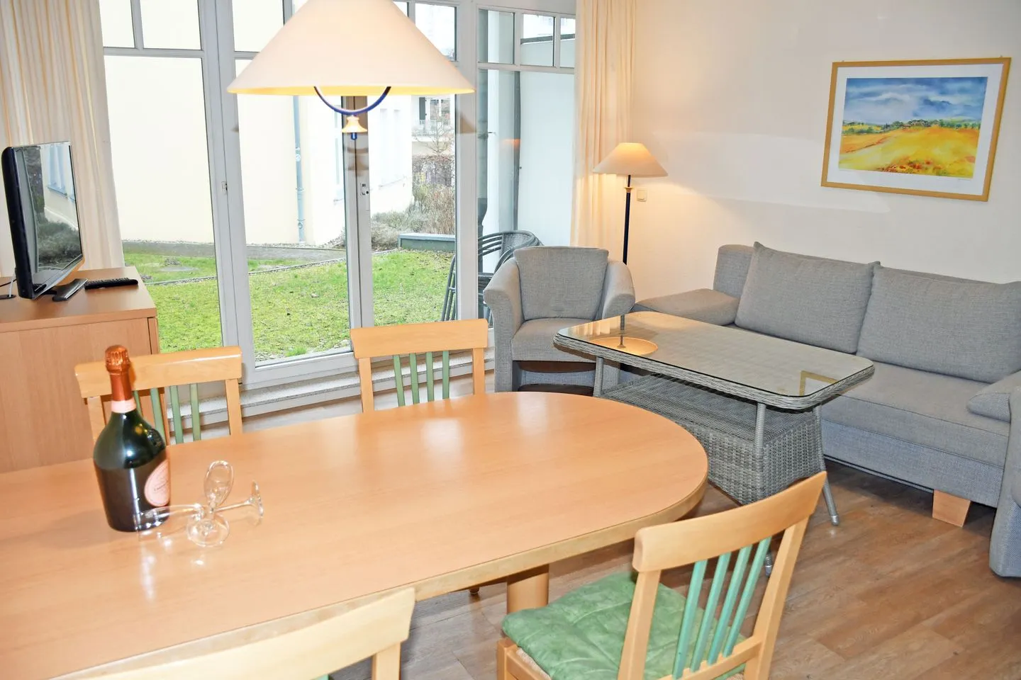 Villa Granitz 22 - Wohnzimmer