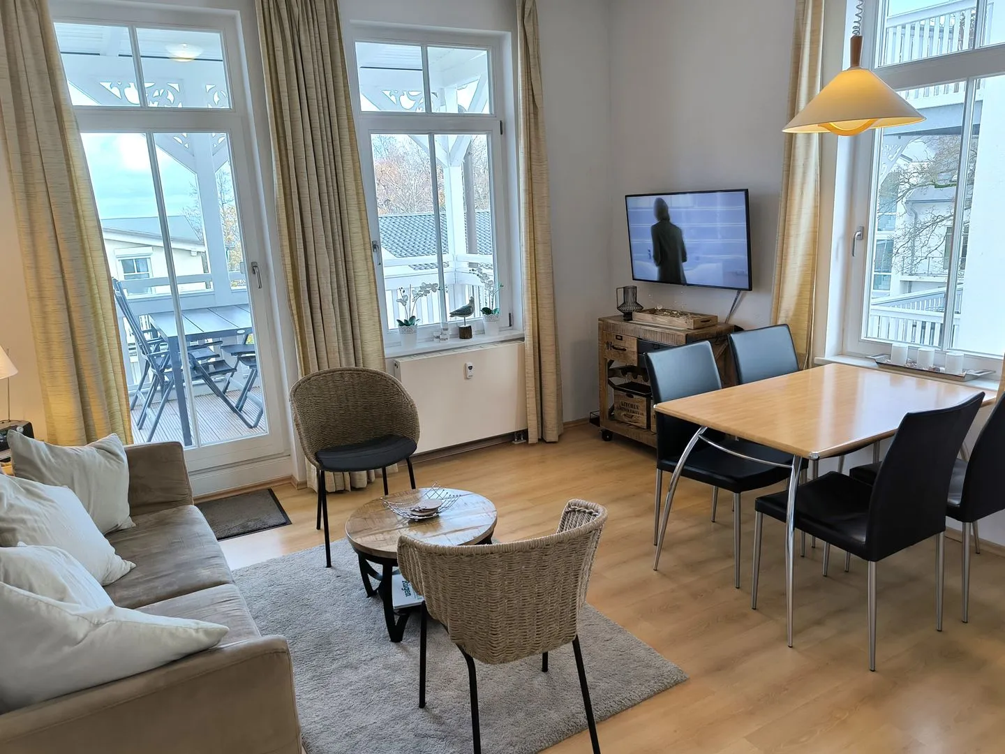 Villa Heimkehr 10 Göhren - Wohnzimmer