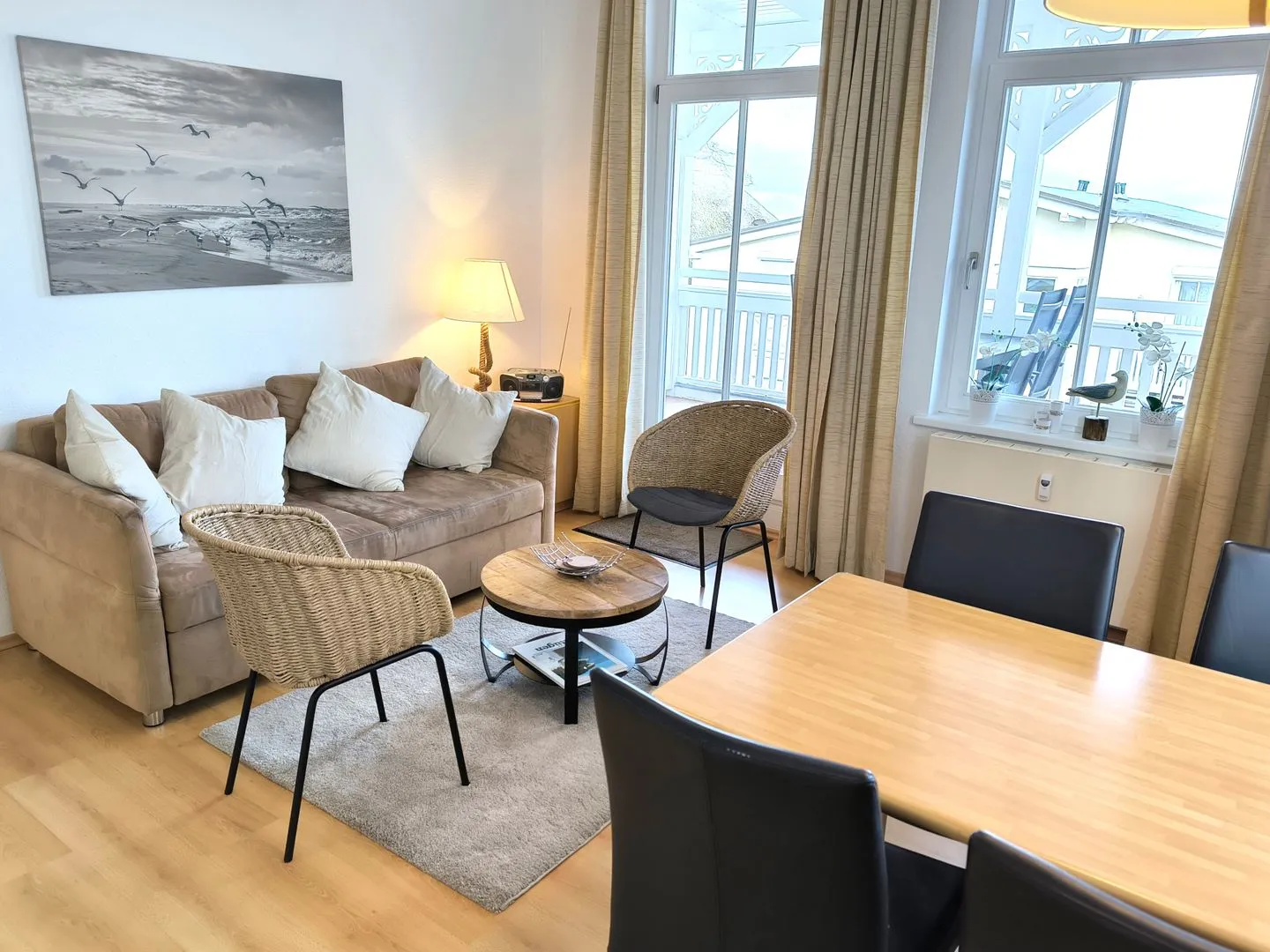 Villa Heimkehr 10 Göhren - Wohnzimmer