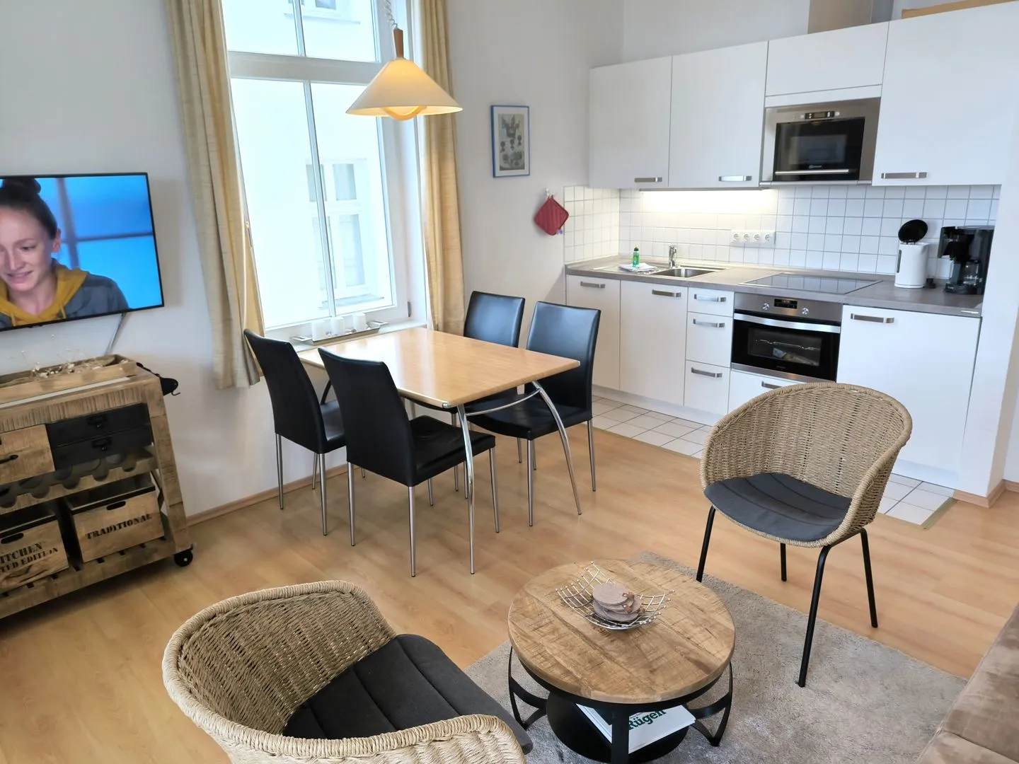 Villa Heimkehr 10 Göhren - Wohnzimmer