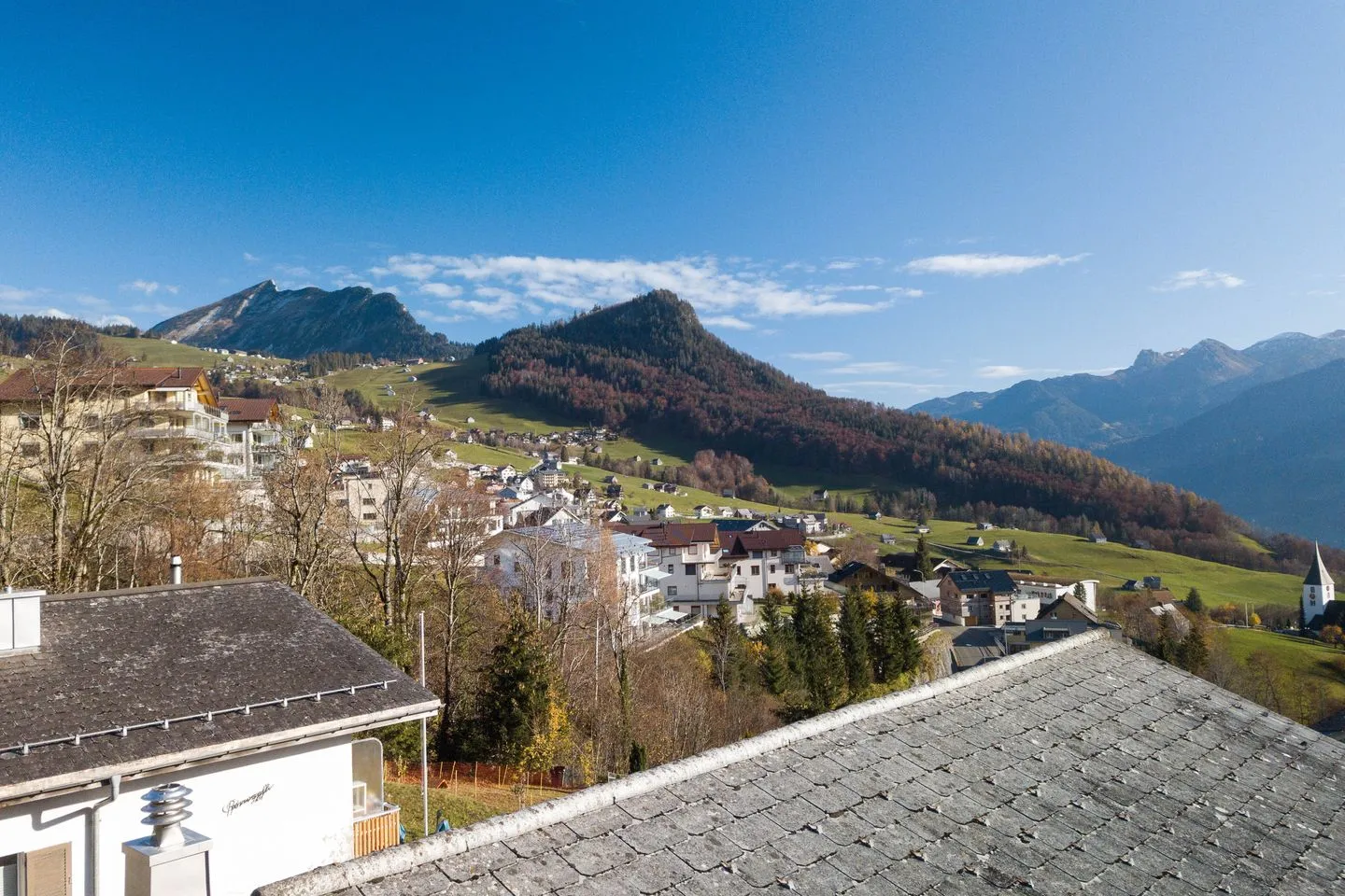 Chalet Biodola Amden - Landschaft