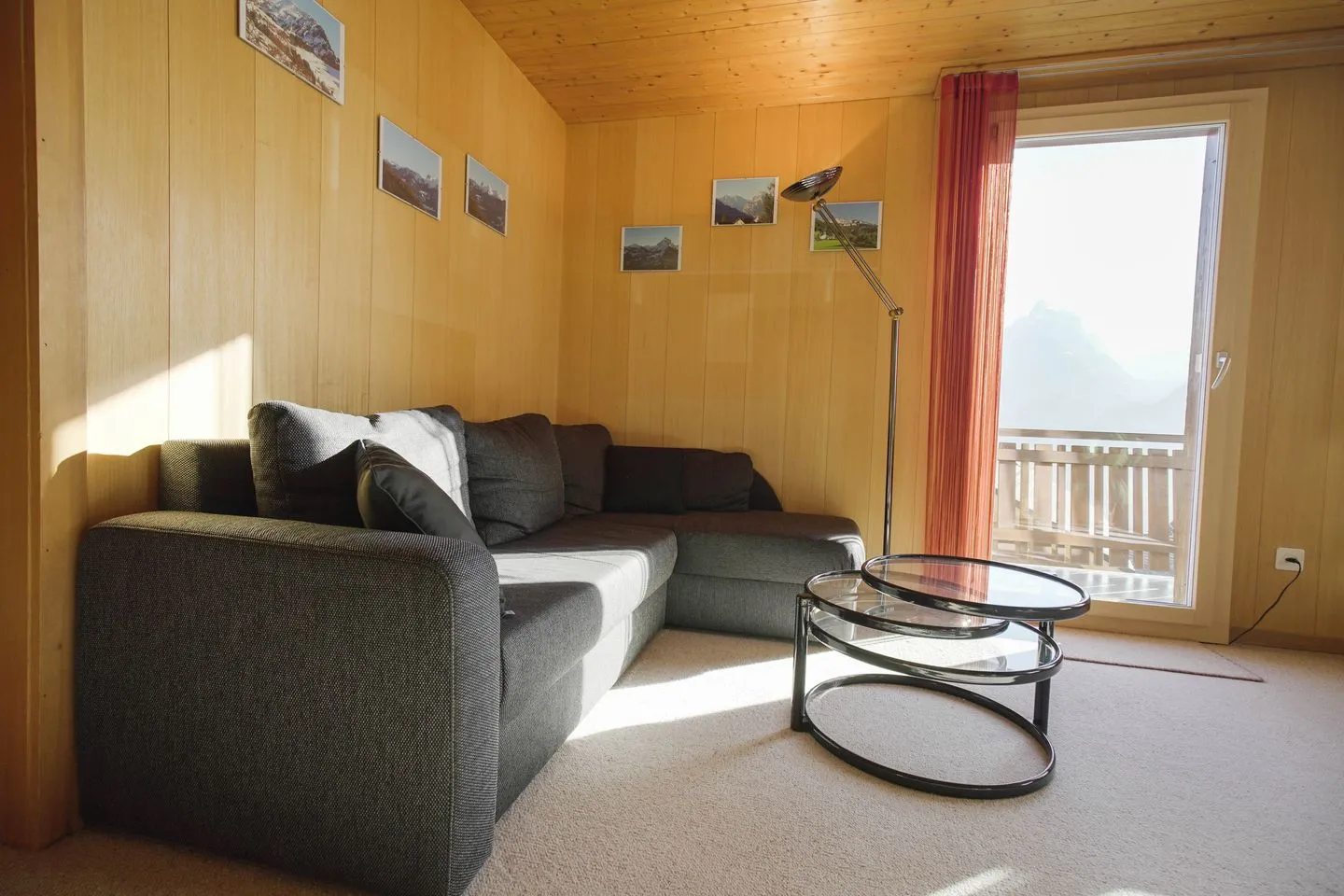 Chalet Biodola Amden - Wohnzimmer