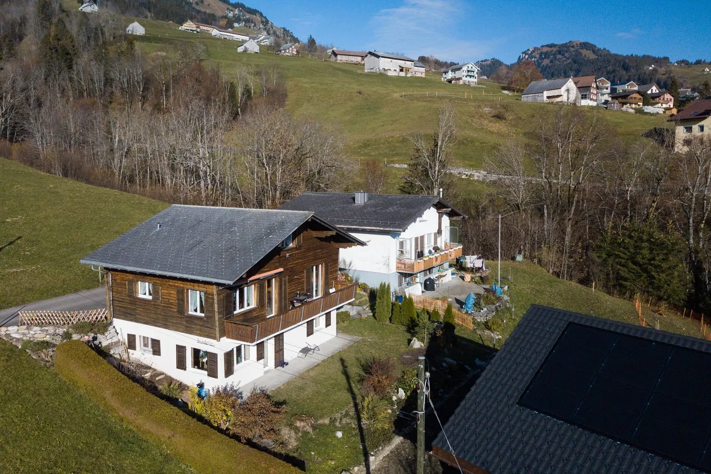 Chalet Biodola Amden - Vogelperspektive