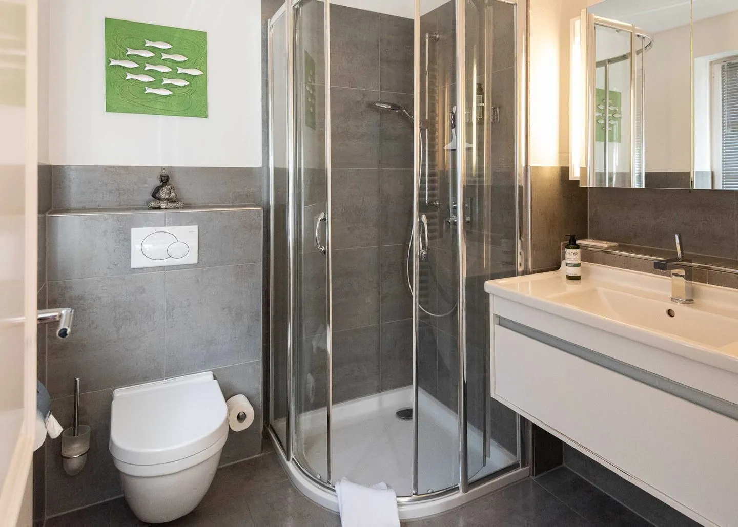 Syltdomizil Strandoase Wenningstedt - Badezimmer
