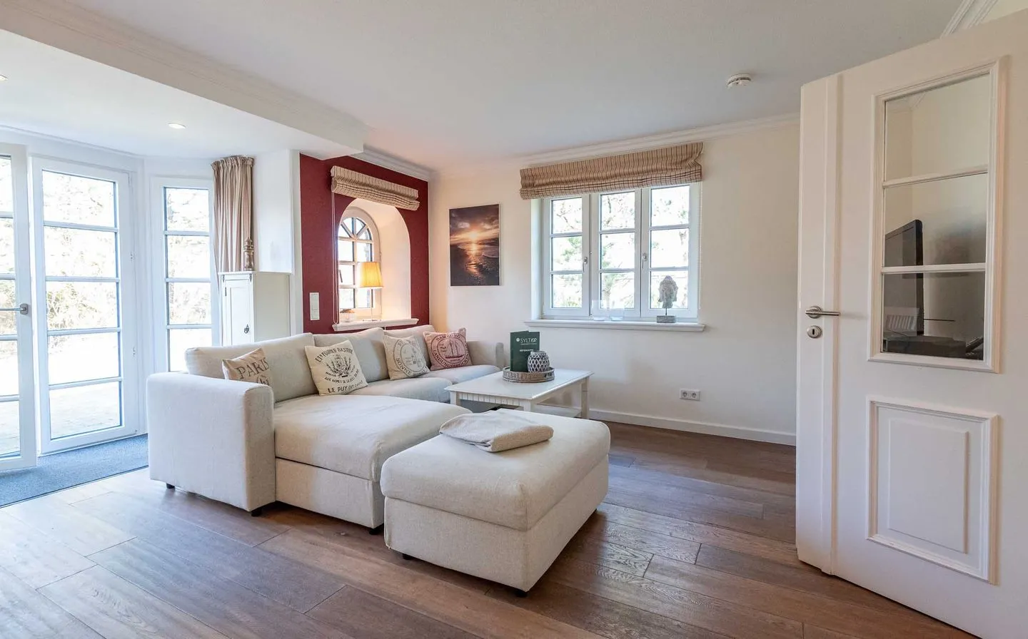 Syltdomizil Strandoase Wenningstedt - Wohnzimmer